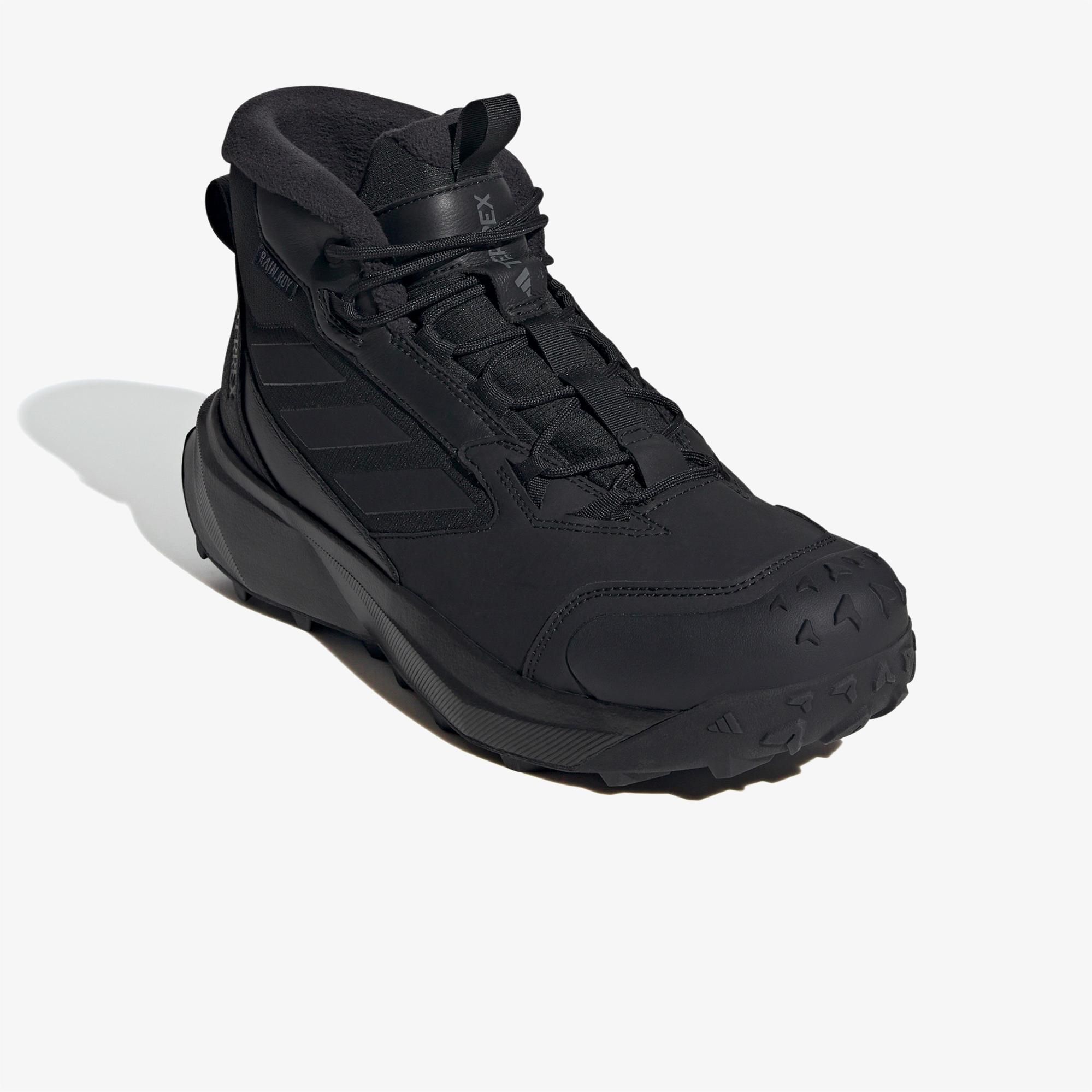 adidas Terrex Winter Mid Leather Unisex Siyah Outdoor Ayakkabı