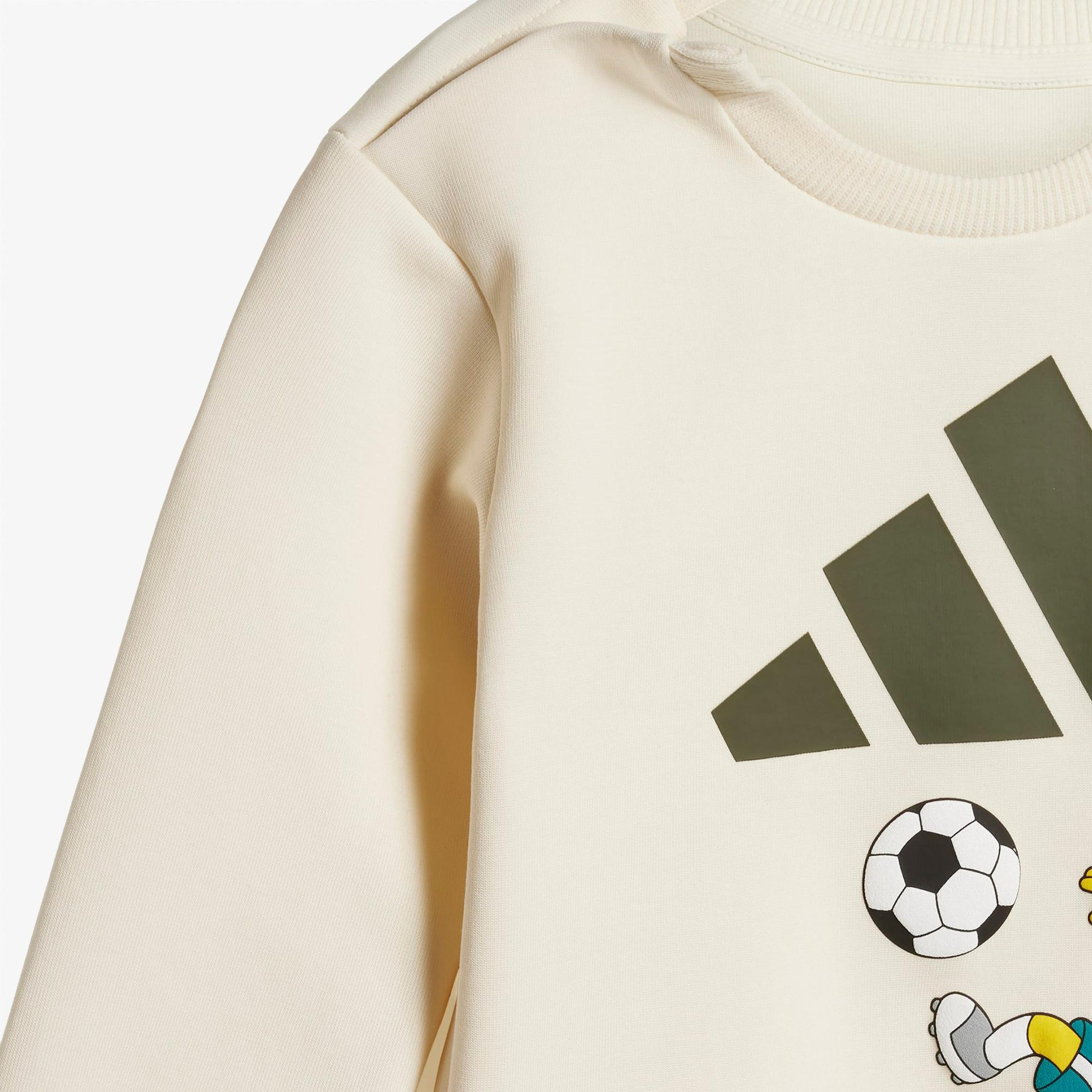 adidas Infant The Simpsons Çocuk Krem Eşofman Takımı