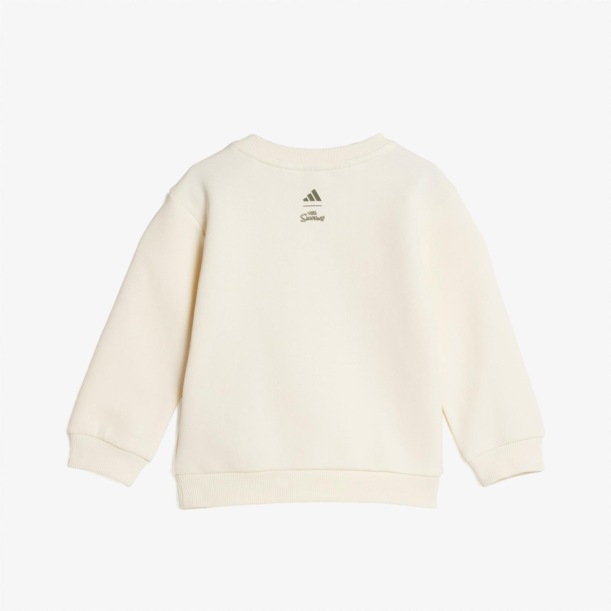 adidas Infant The Simpsons Çocuk Krem Eşofman Takımı