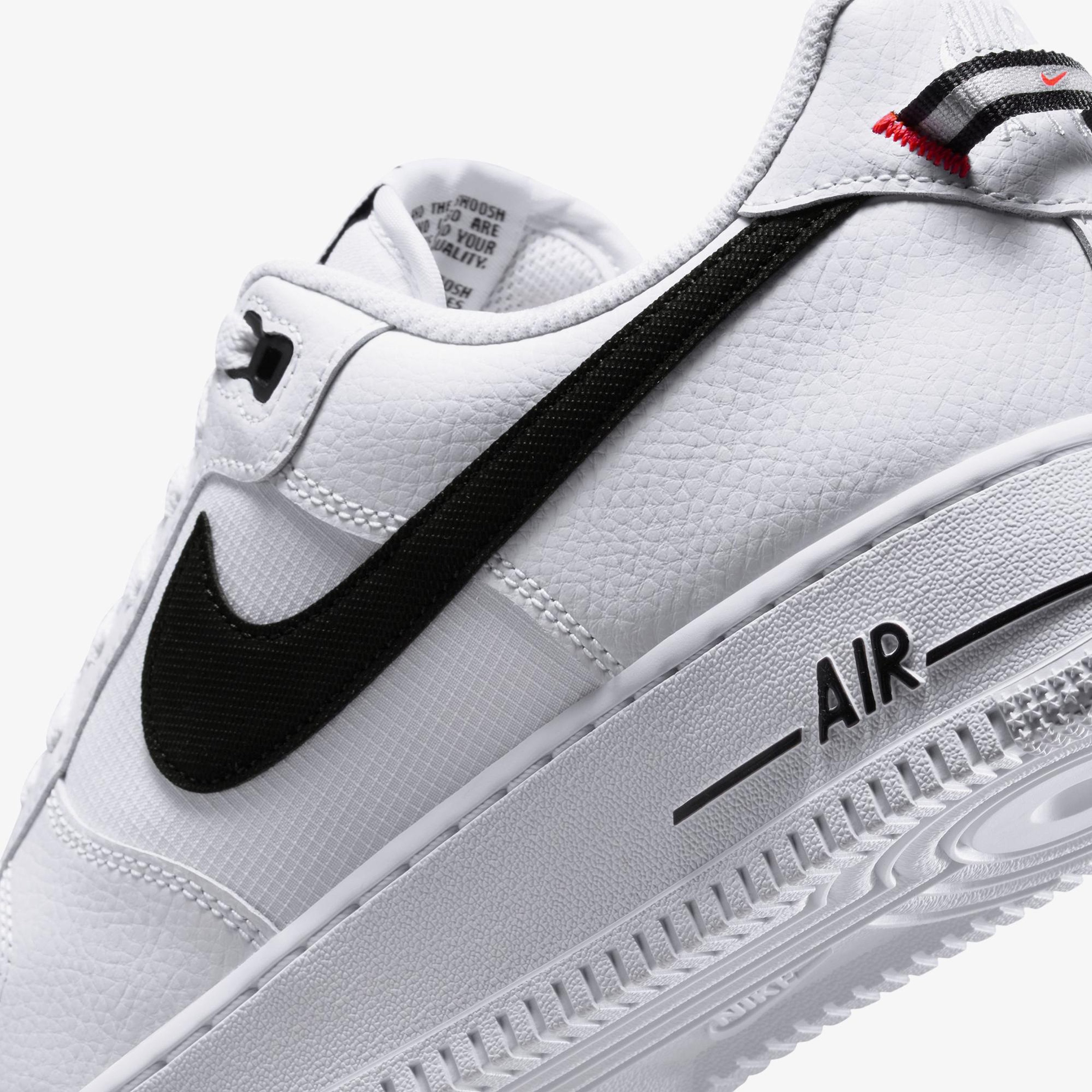 Nike Air Force 1 '07 LV8 Erkek Beyaz Spor Ayakkabı