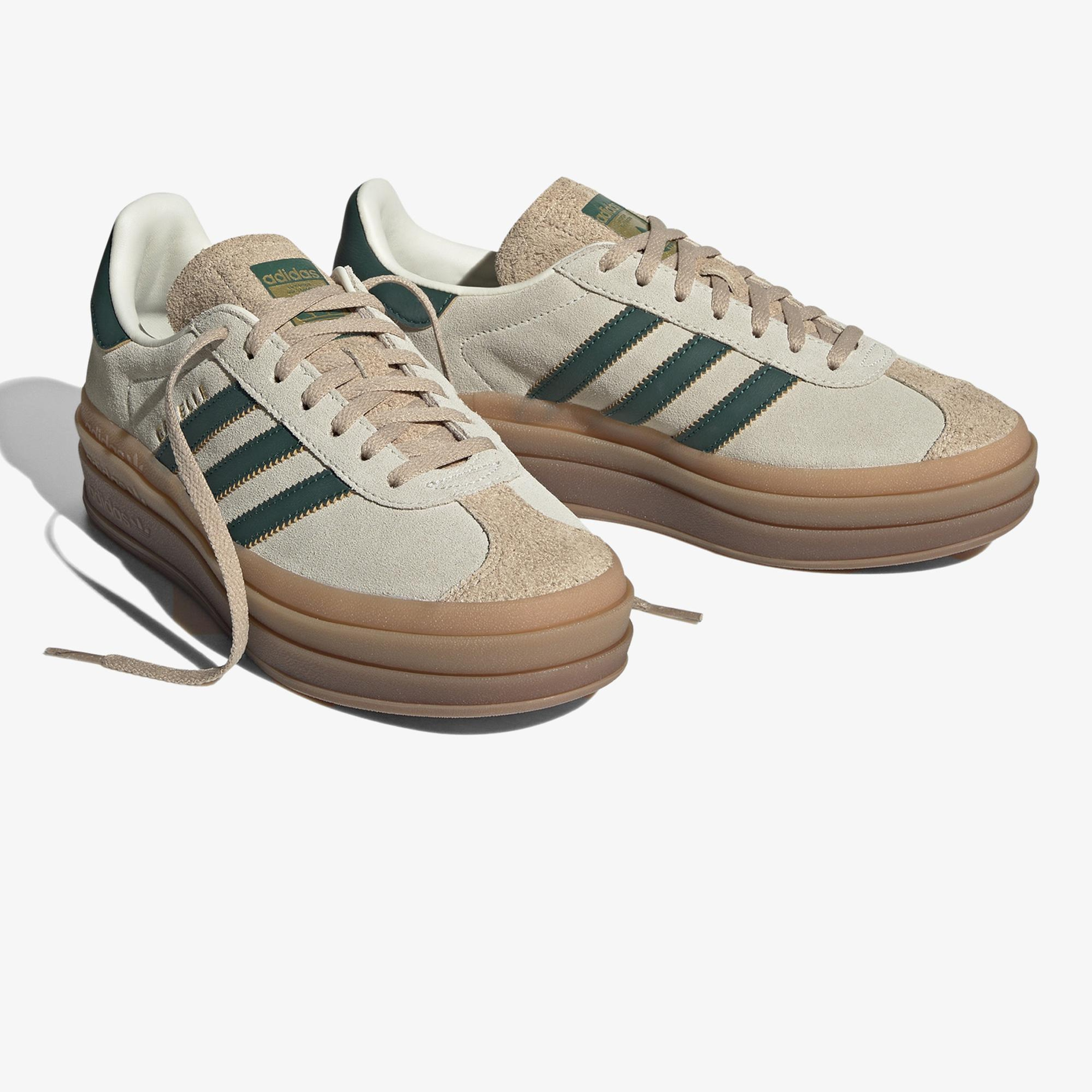 adidas Gazelle Bold Kadın Bej Sneaker