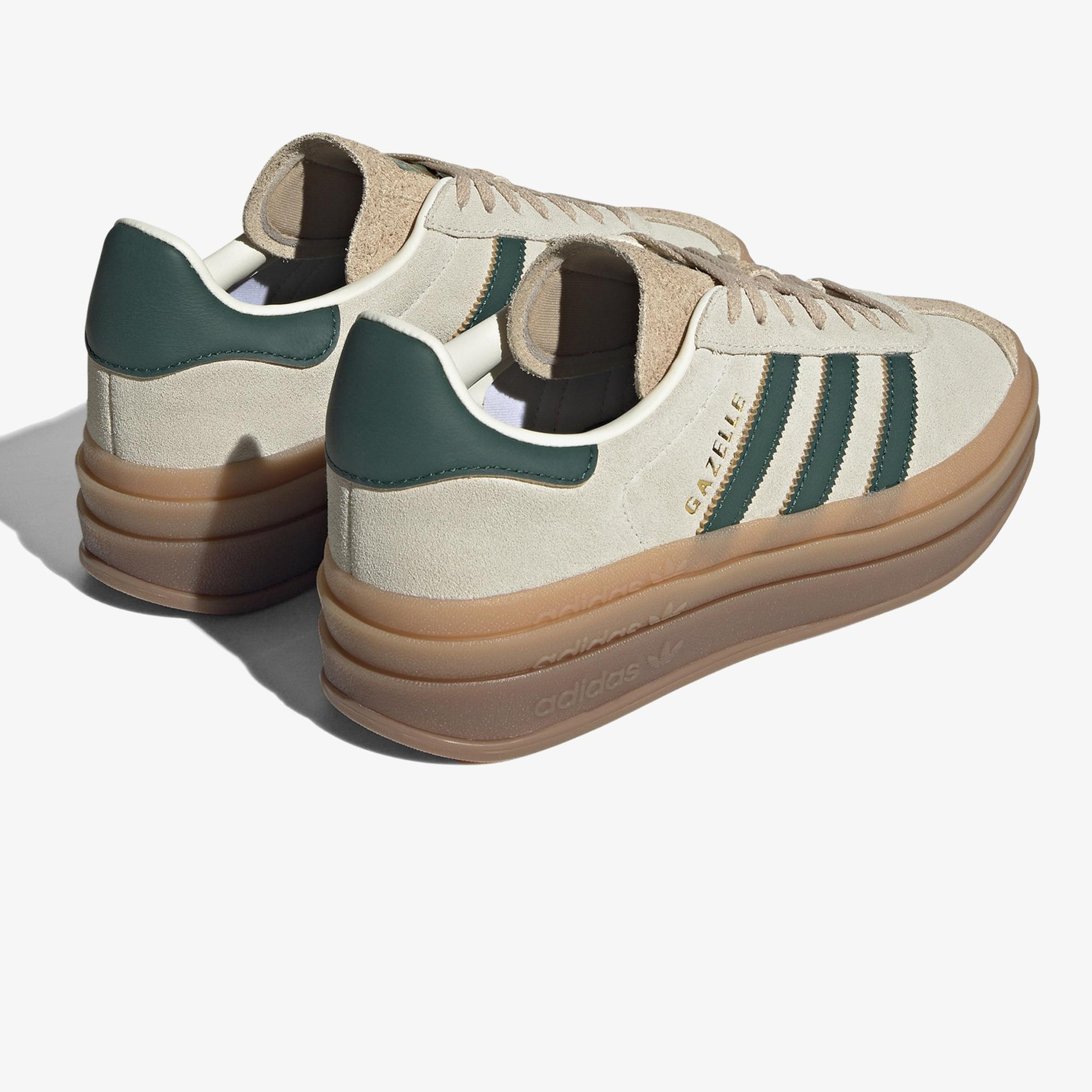 adidas Gazelle Bold Kadın Bej Sneaker