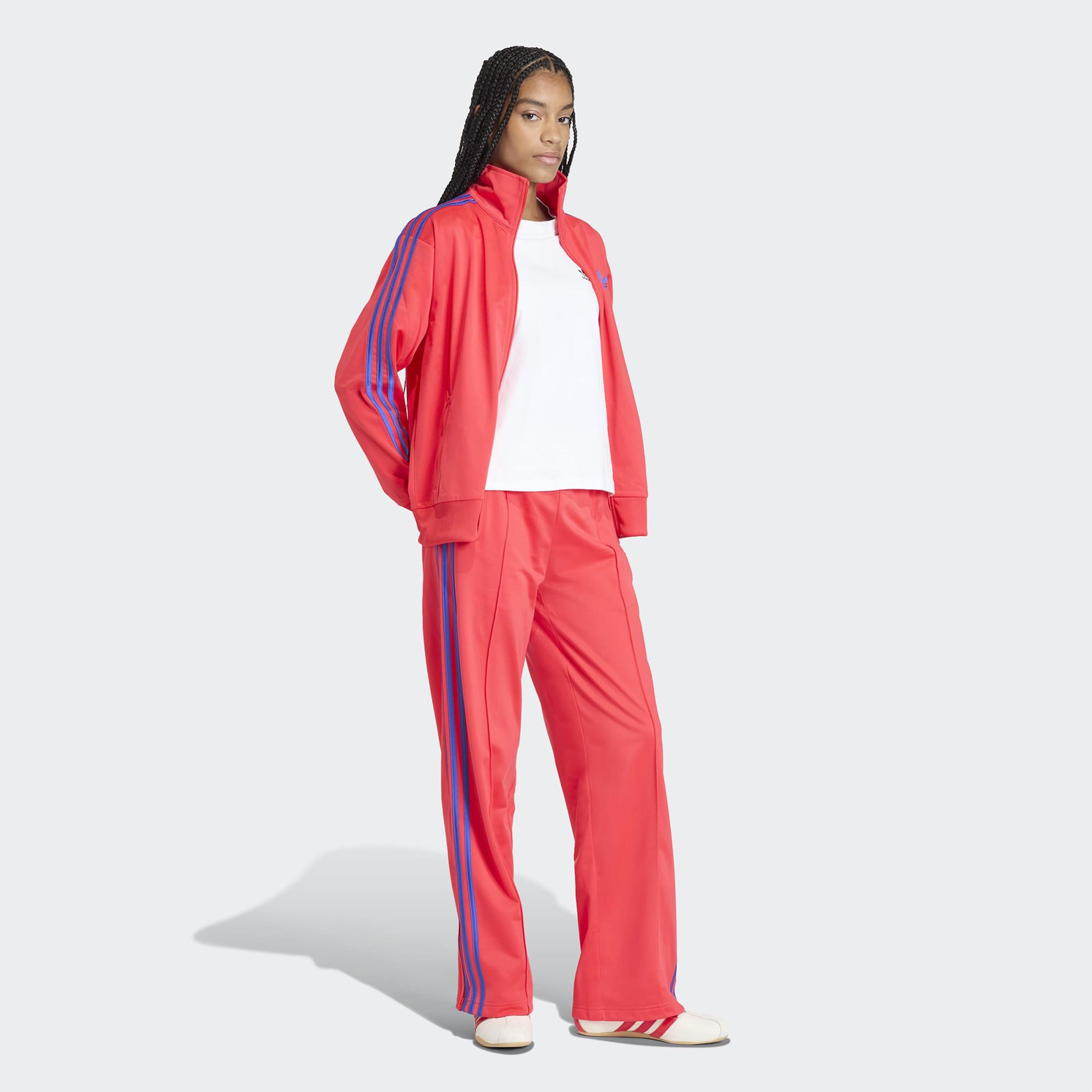 adidas Firebird Loose Kadın Pembe Eşofman Altı