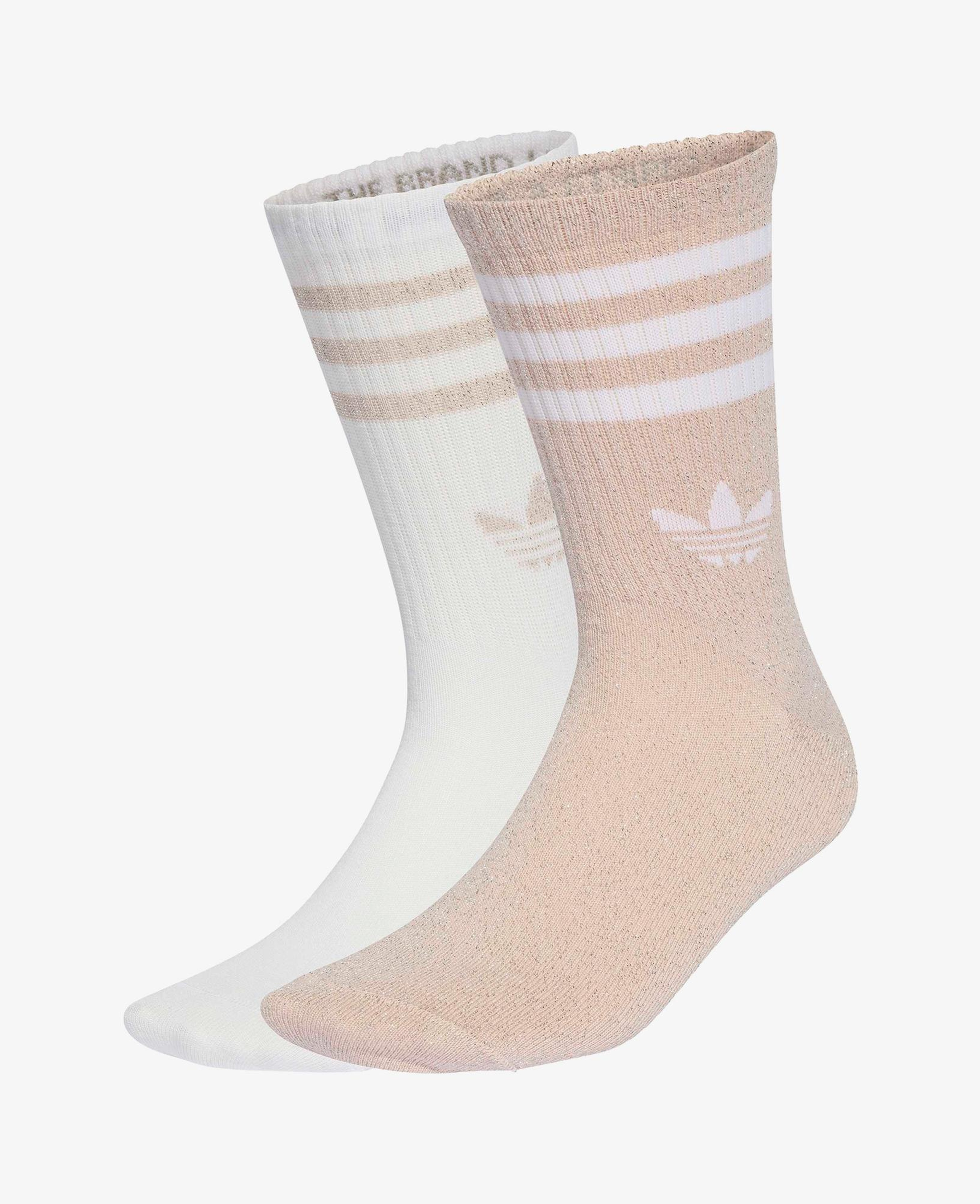 adidas 3-Stripes 2' li Unisex Pembe Çorap