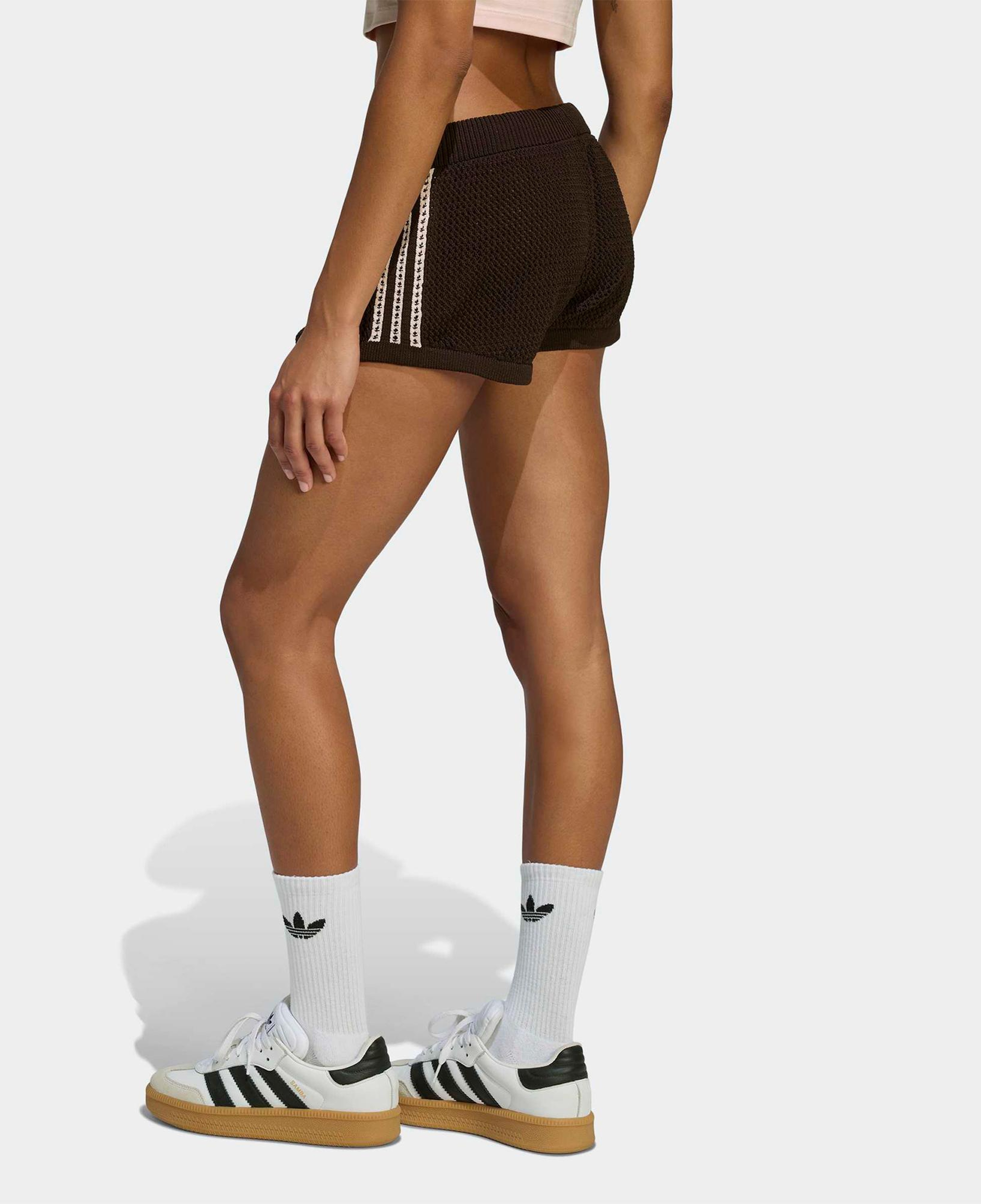 adidas Crochet Kadın Kahverengi Şort