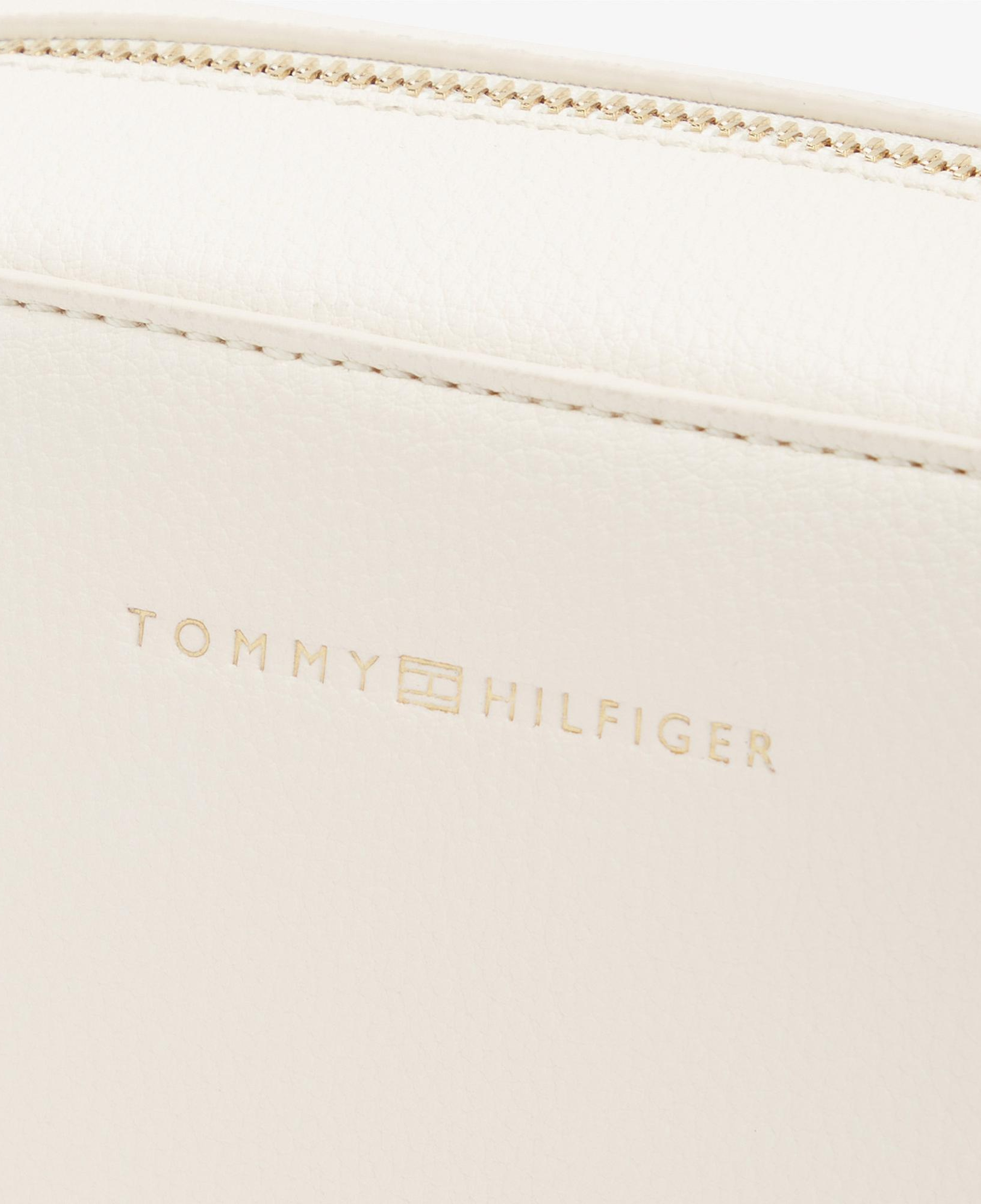 Tommy Hilfiger Logo Kadın Bej Çapraz Çanta