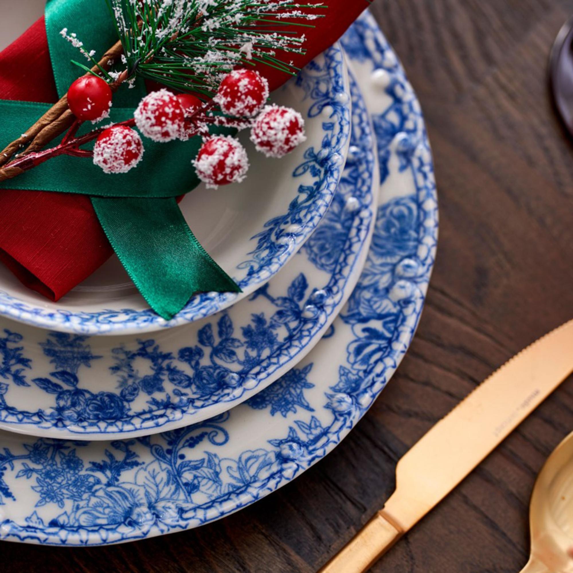 BLUE DREAM SERVİS TABAĞI SETİ 6LI-26 CM