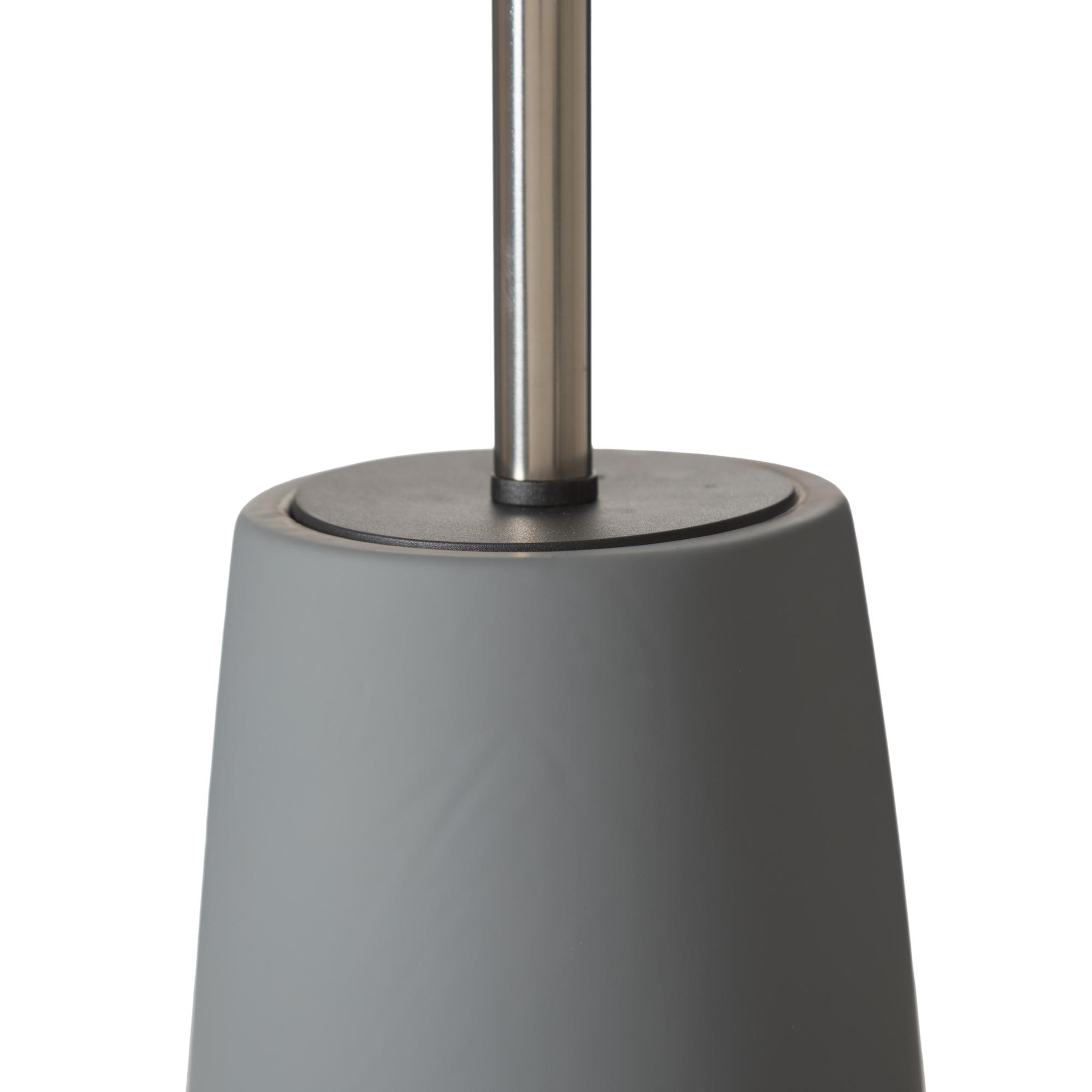 BOHO TUVALET FIRÇASI GRİ