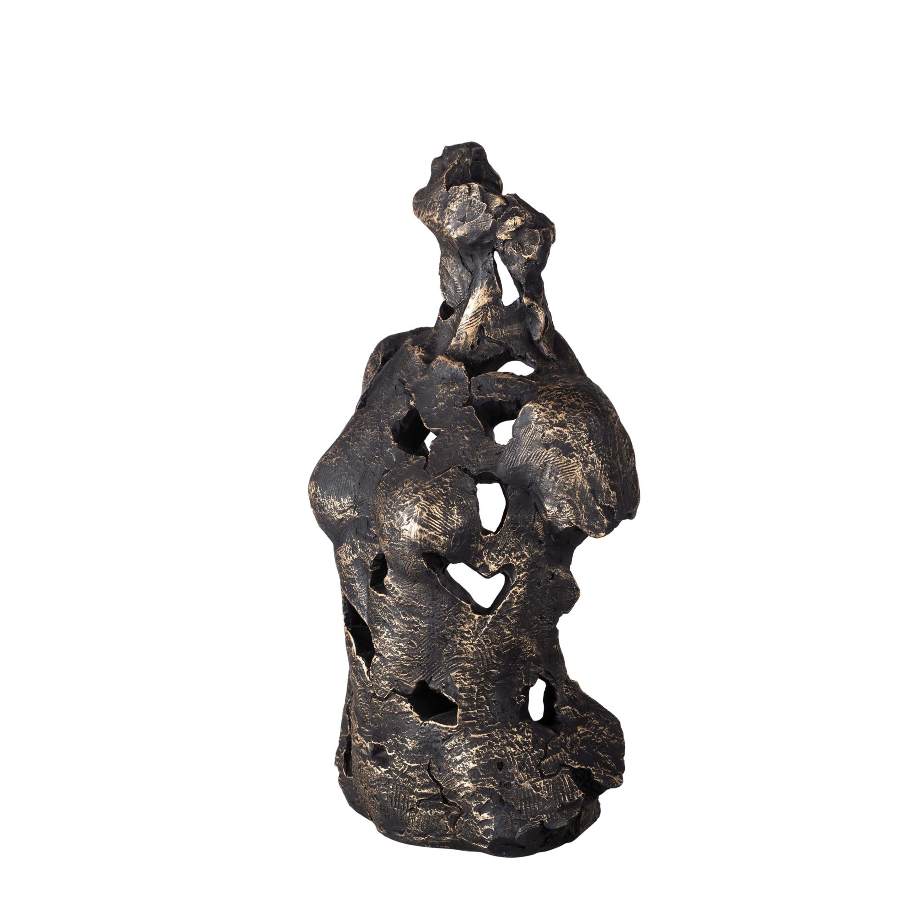 ABSTRACT WOMAN SİYAH BİBLO 12X22X36CM