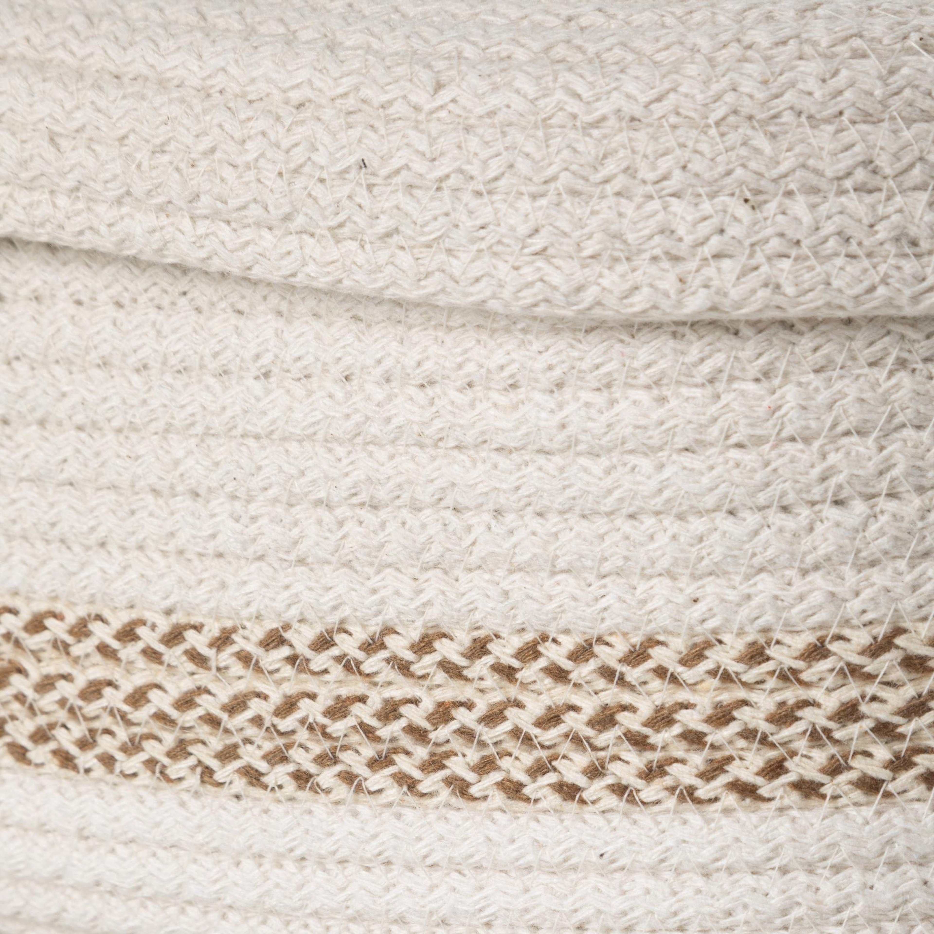 VENUS OVAL DÜZENLEYİCİ SEPET BEJ EKRU 30X13X11