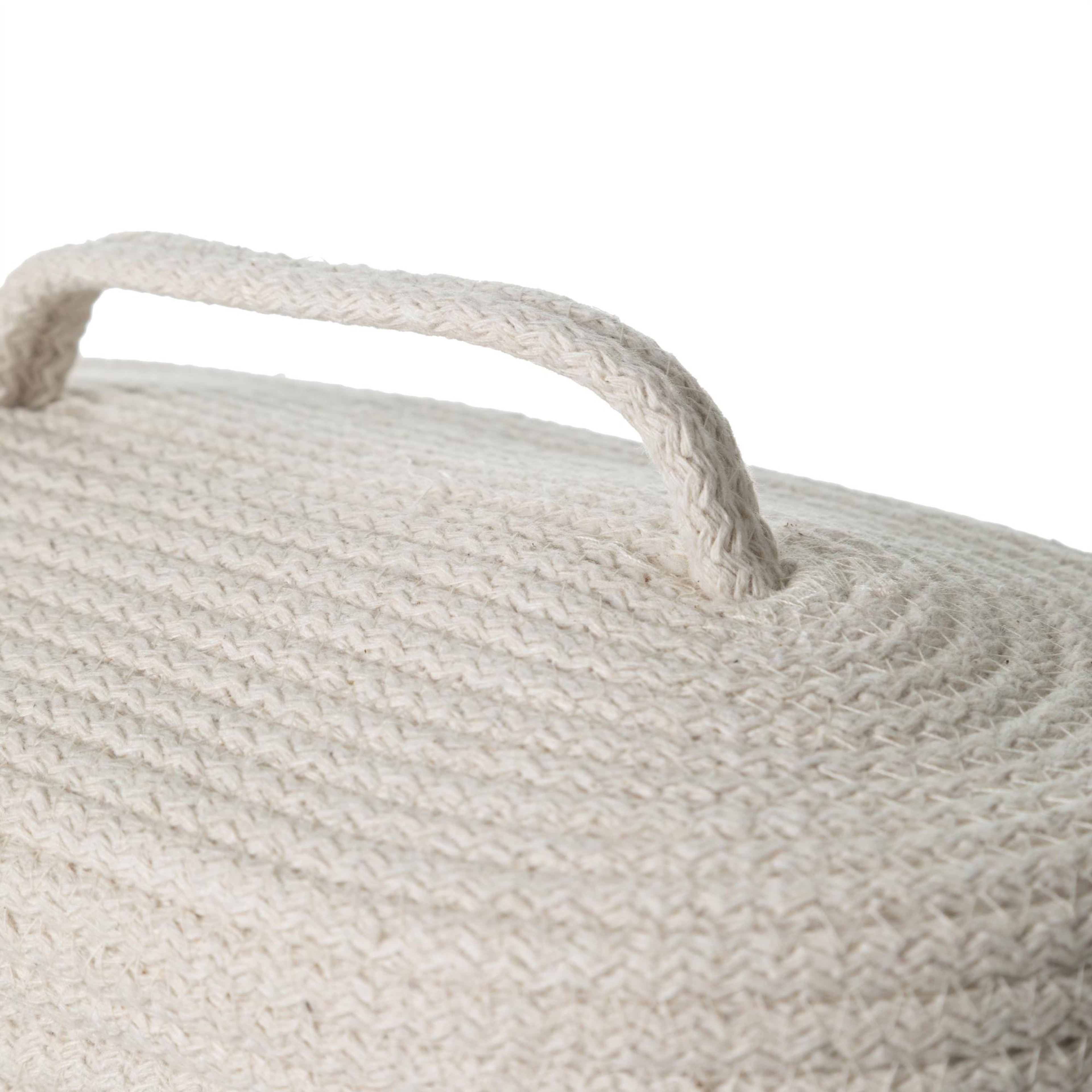 VENUS OVAL DÜZENLEYİCİ SEPET BEJ EKRU 30X13X11