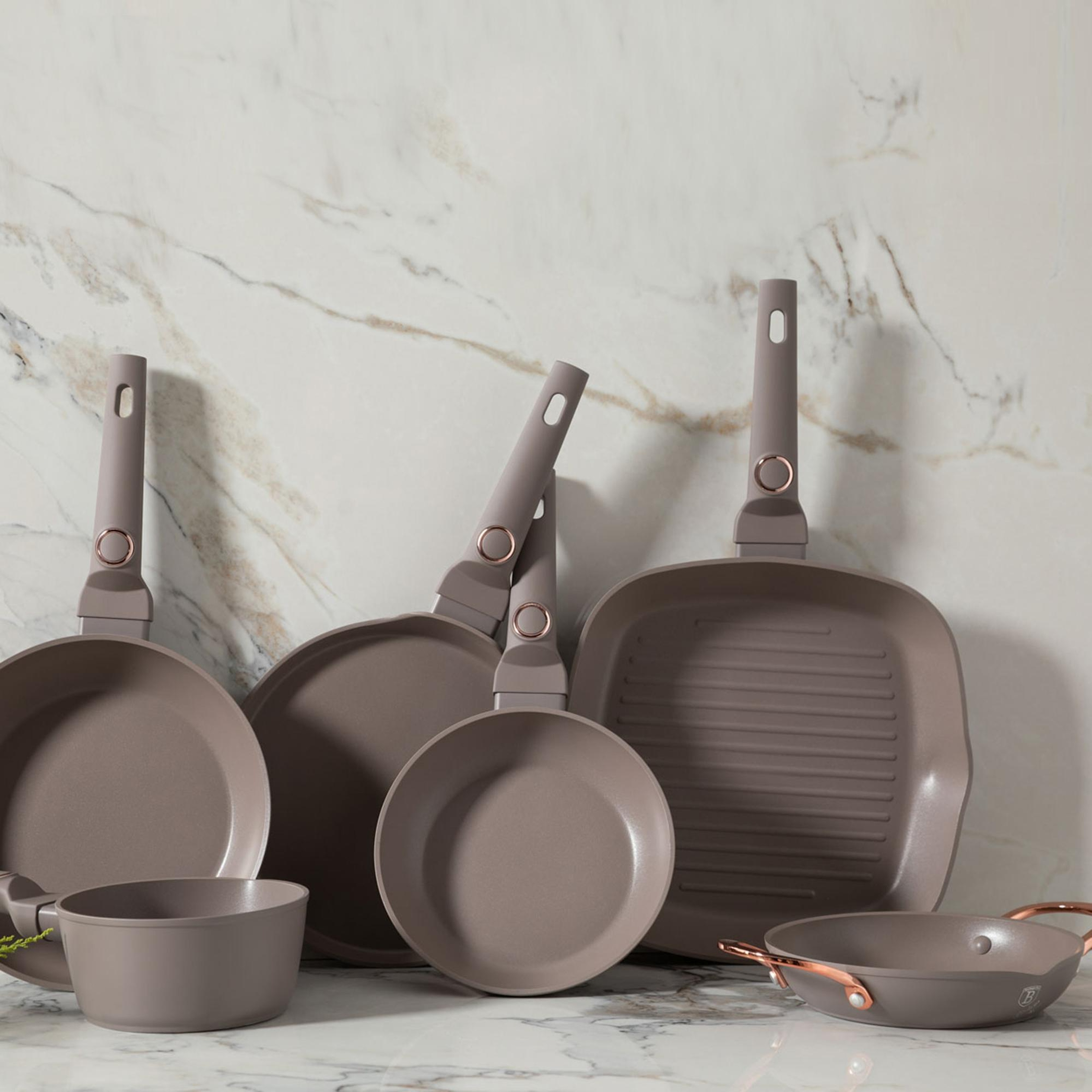 BERLINGER HAUS SAHARA DERİN TENCERE 22 CM TAUPE