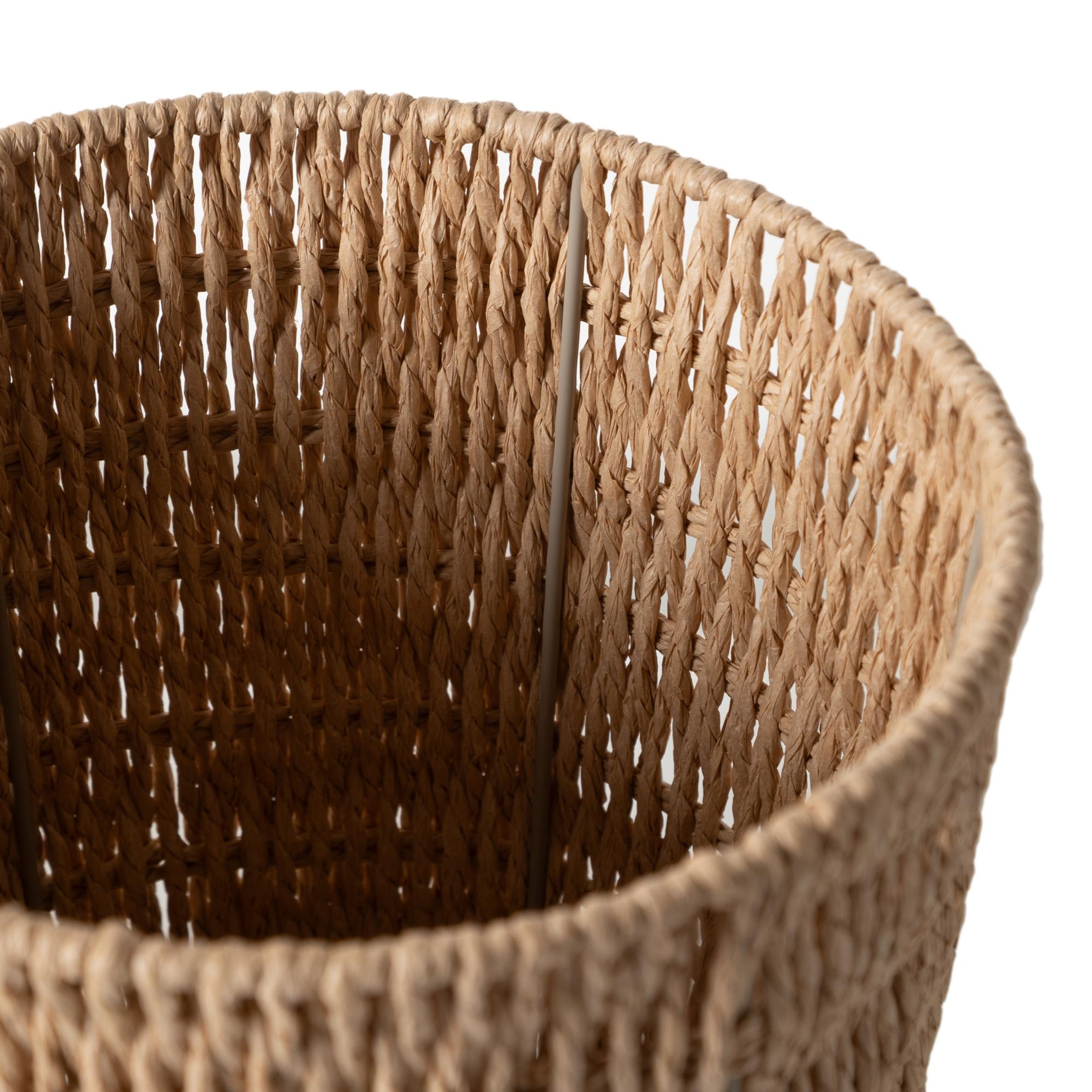 RATTAN DEKORATİF SEPET 25 CM