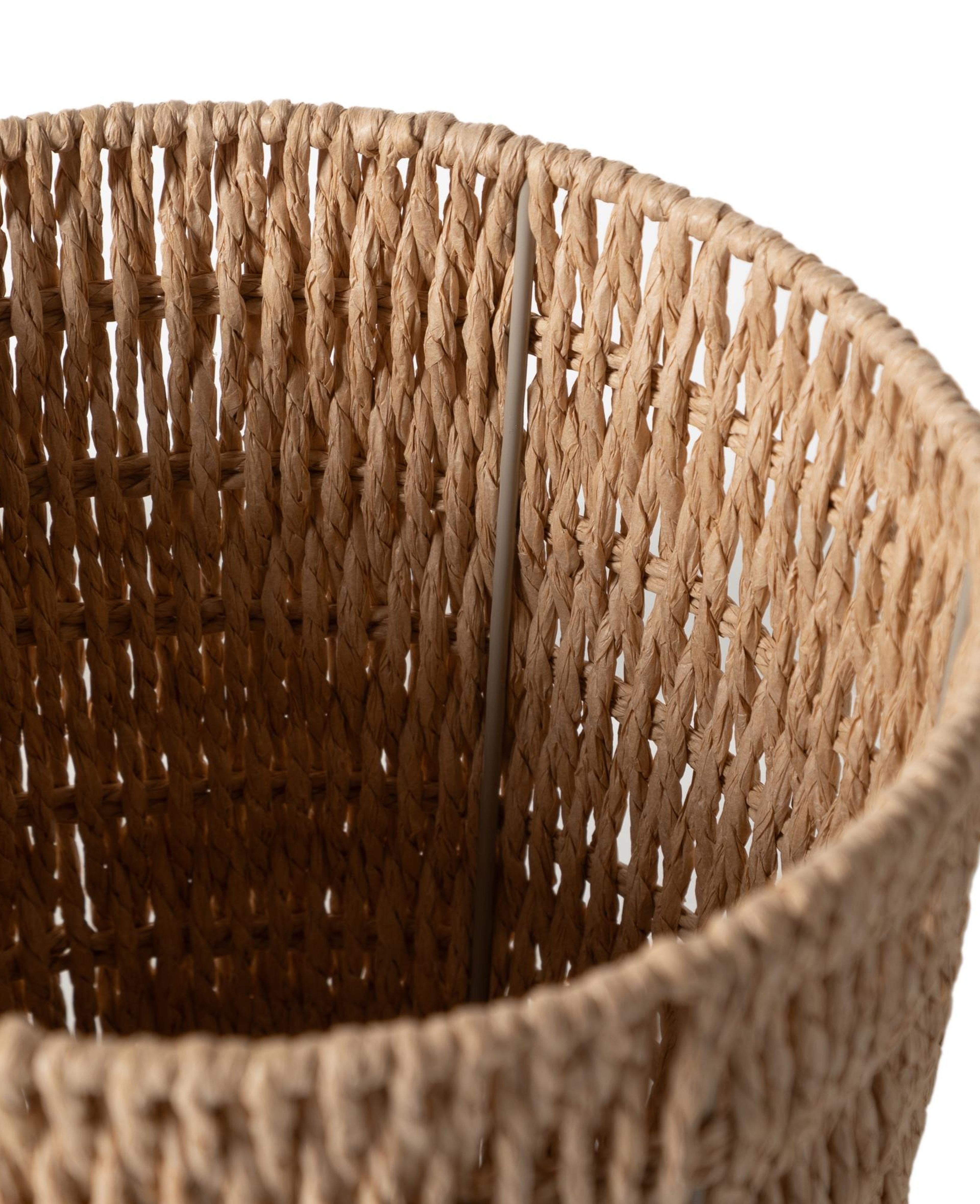 RATTAN DEKORATİF SEPET 25 CM