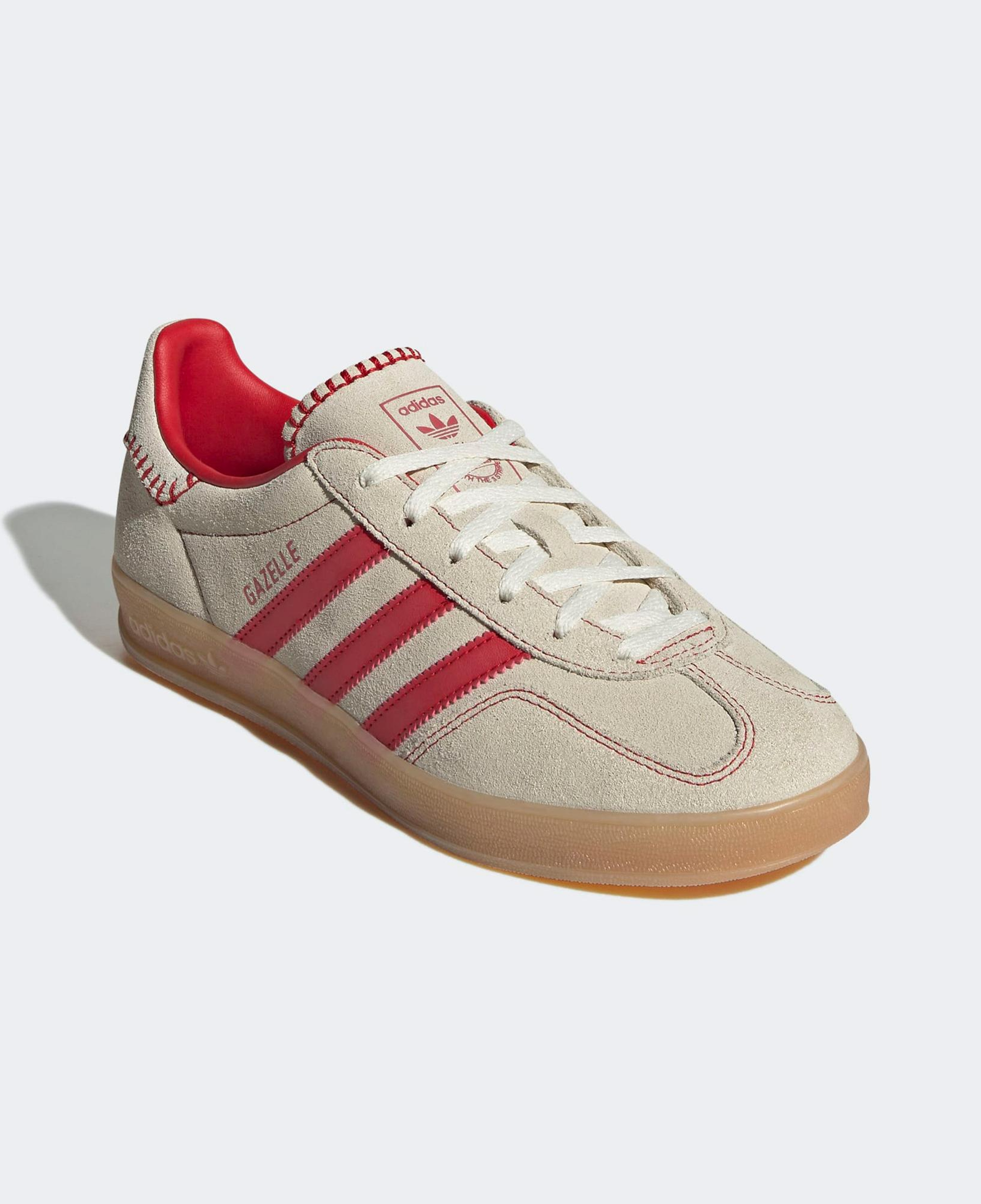 adidas Gazelle Indoor Kadın Krem Rengi Sneaker