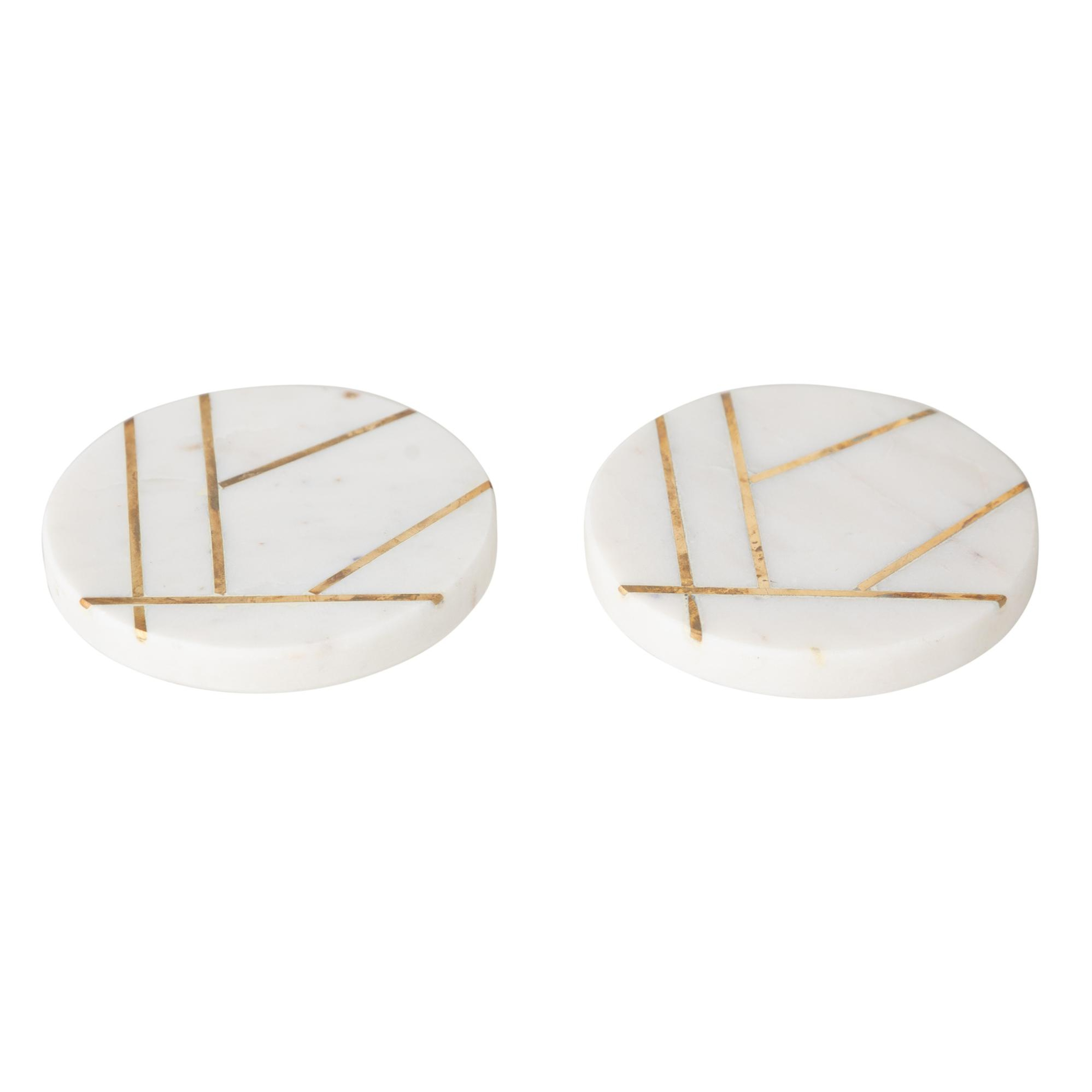 BRASS MERMER BARDAK ALTLIĞI SETİ - 2Lİ