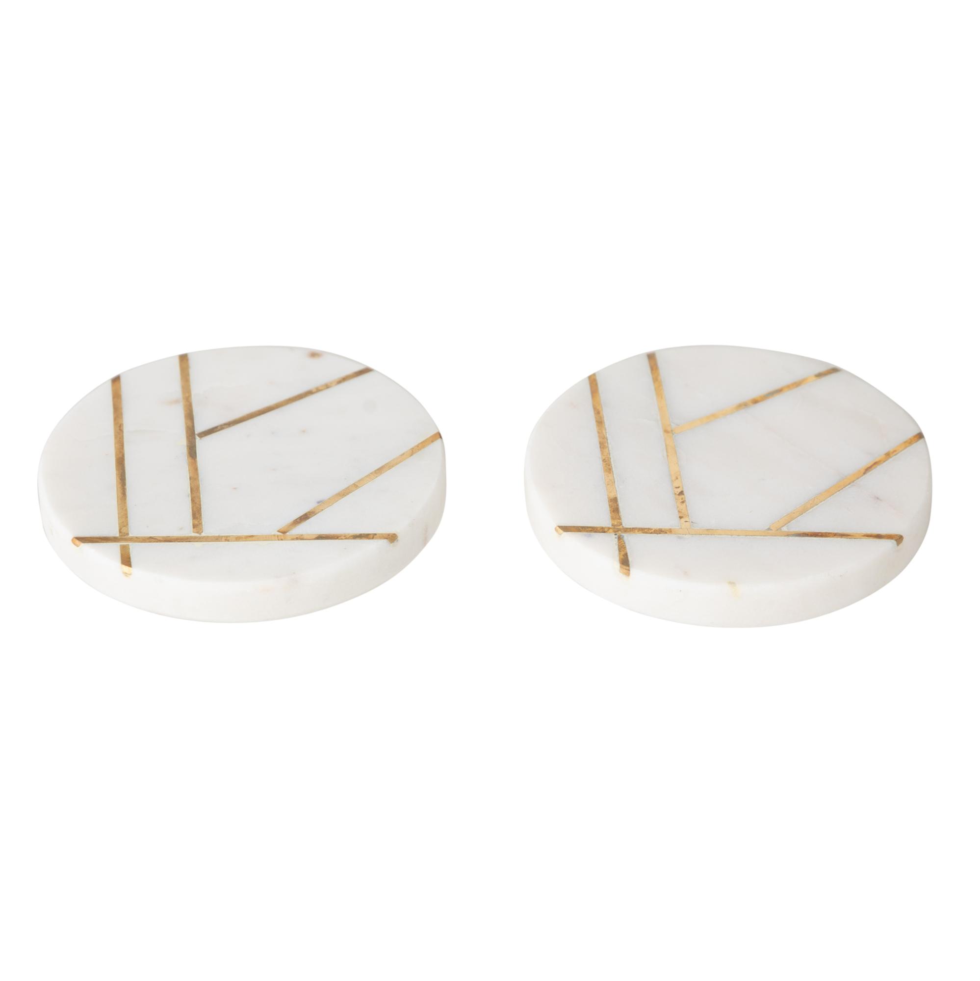 BRASS MERMER BARDAK ALTLIĞI SETİ - 2Lİ