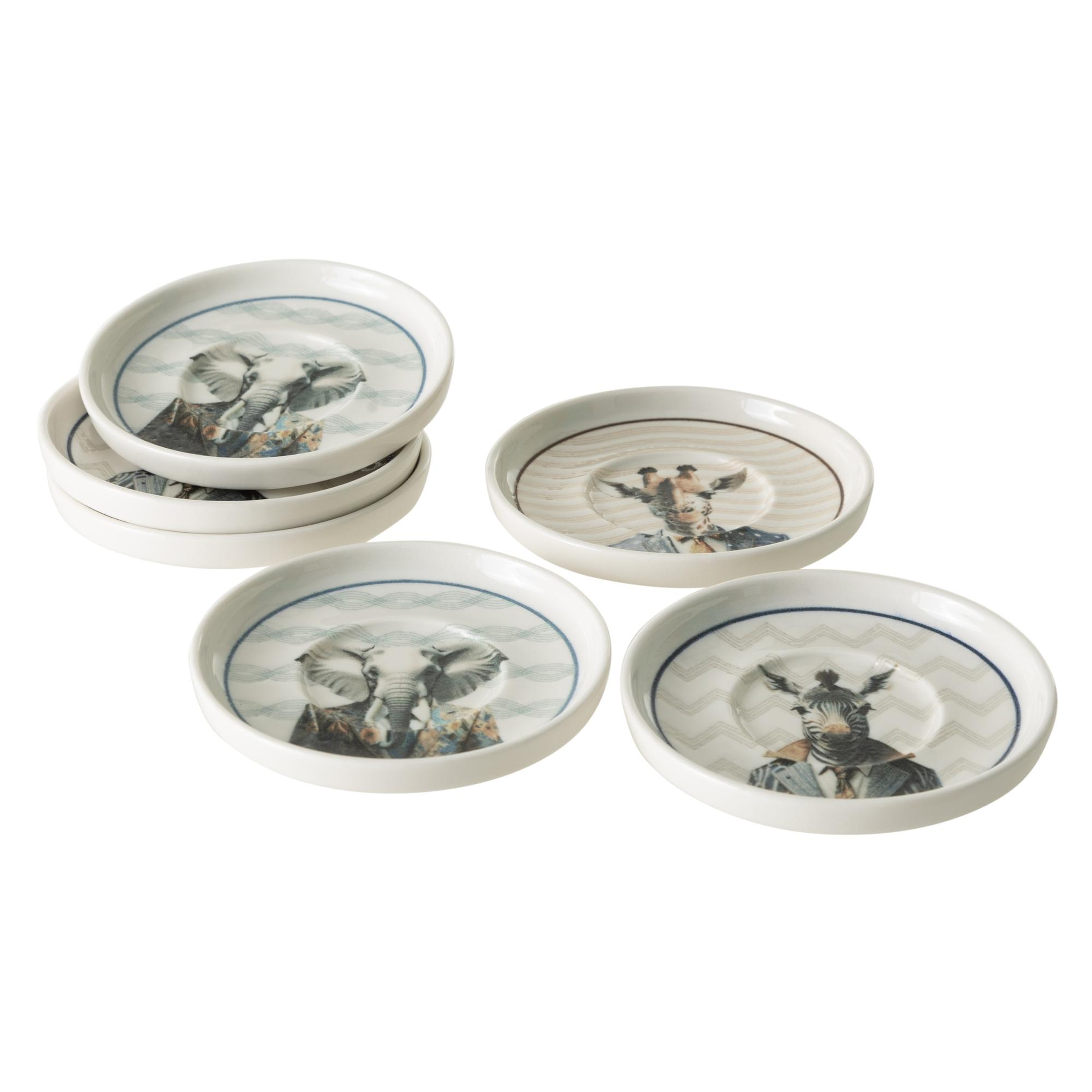 ICONIC ÇAY TABAĞI SETİ-6LI