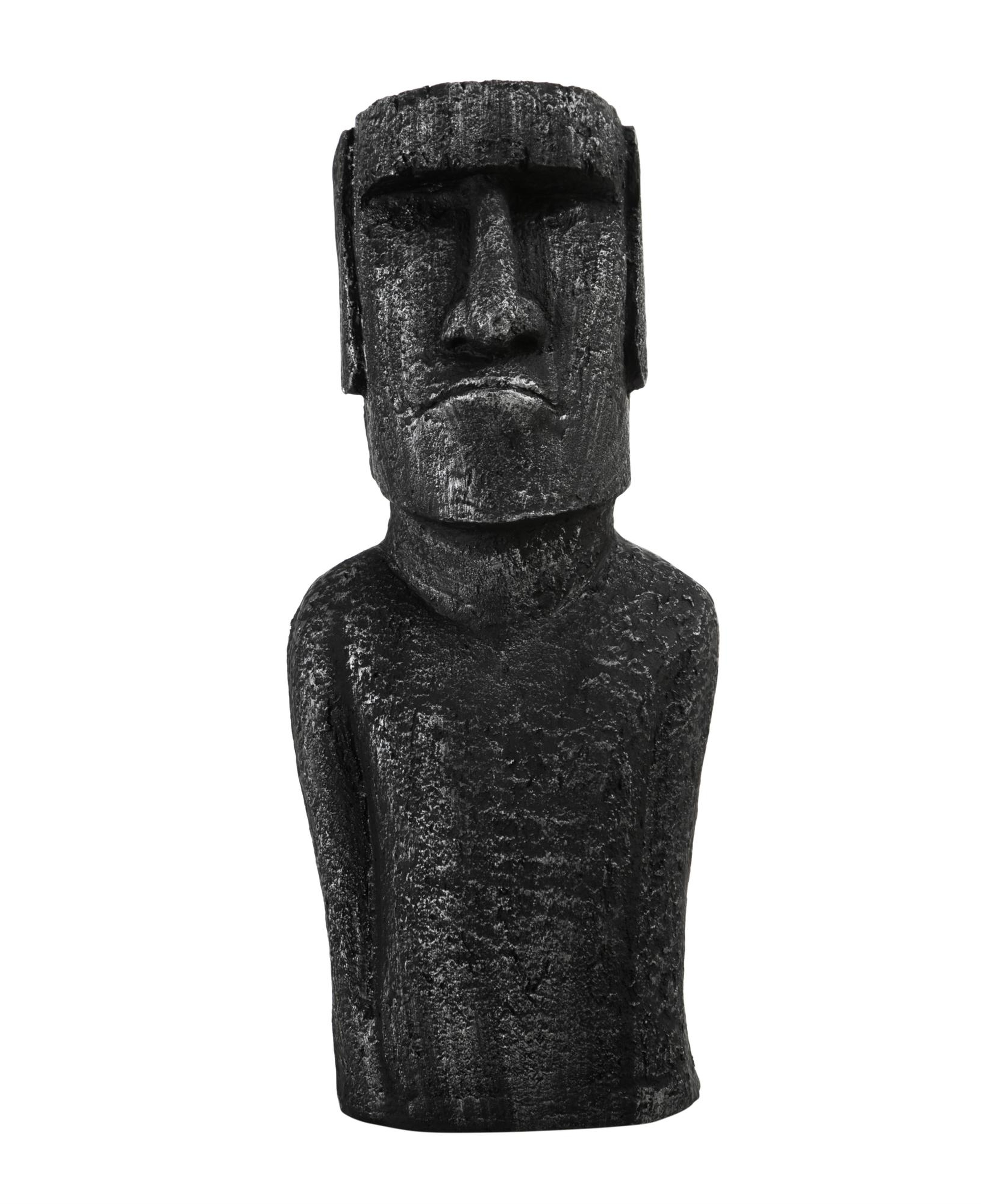 MOAI STATUE GRİ BİBLO 23X18X56CM