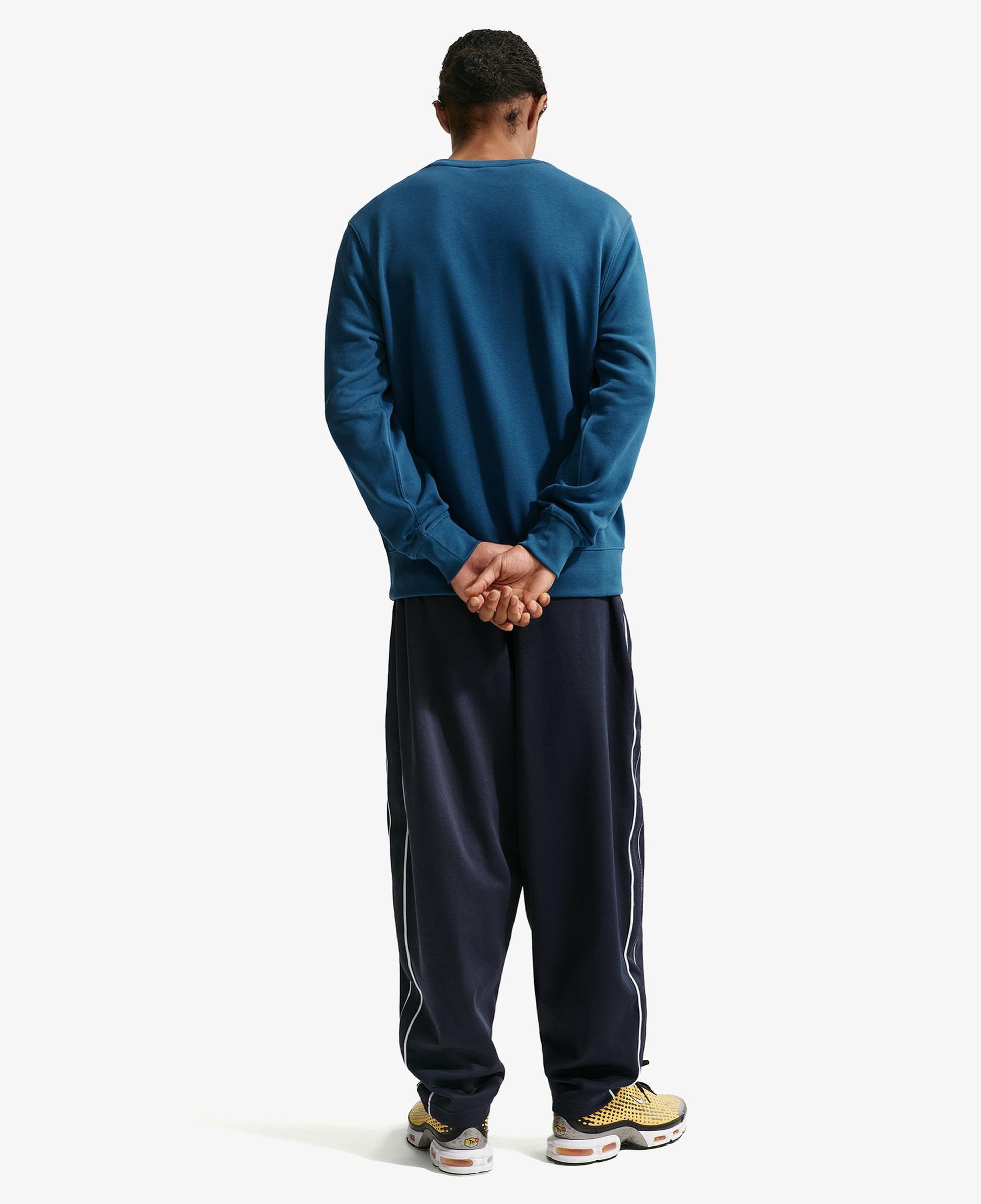 Nike Club Crew Erkek Mavi Sweatshirt