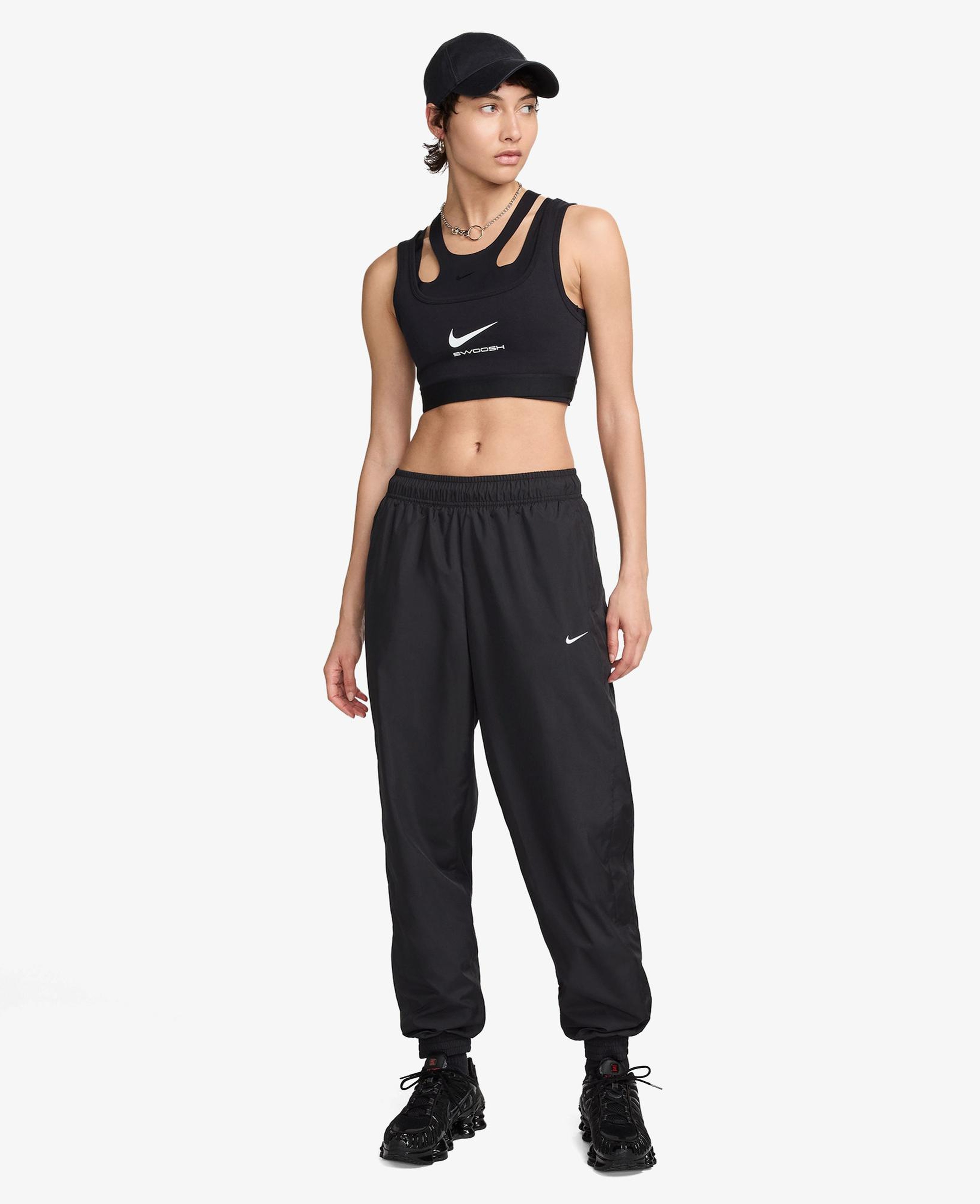 Nike Sportswear Classic Wovens Kadın Siyah Eşofman Altı