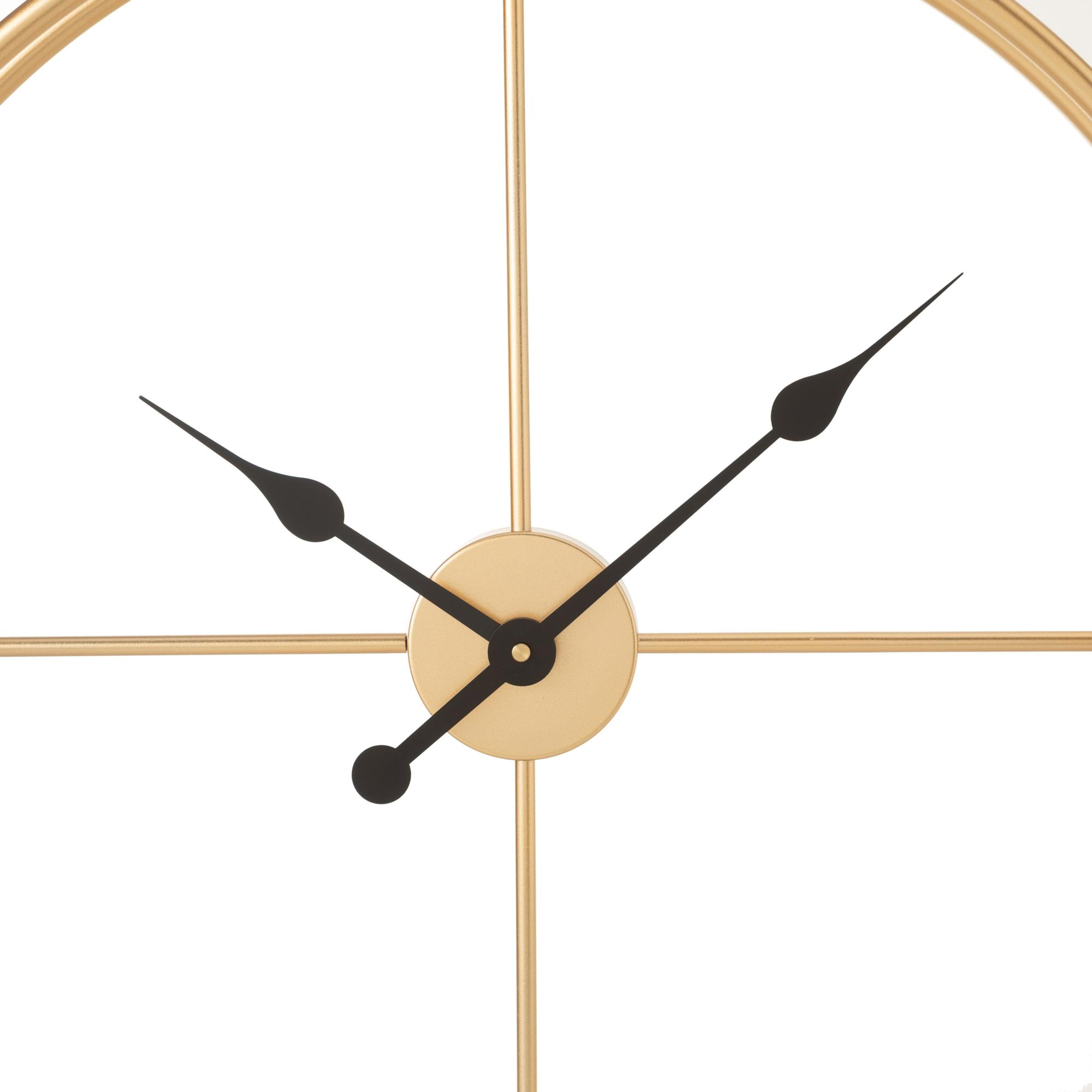 CLARA GOLD DUVAR SAATİ 60CM