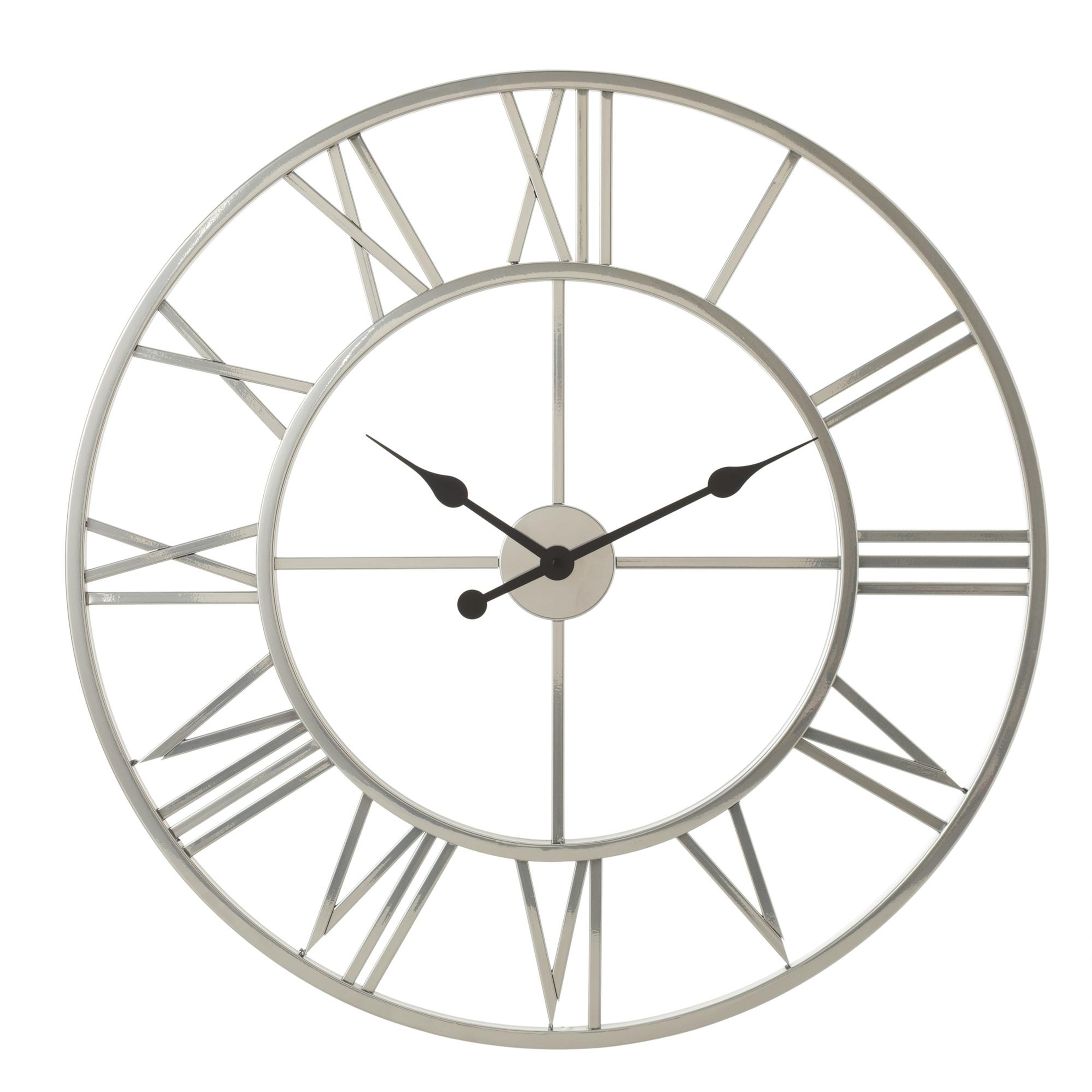 HOLMBERG SILVER DUVAR SAATİ 76CM