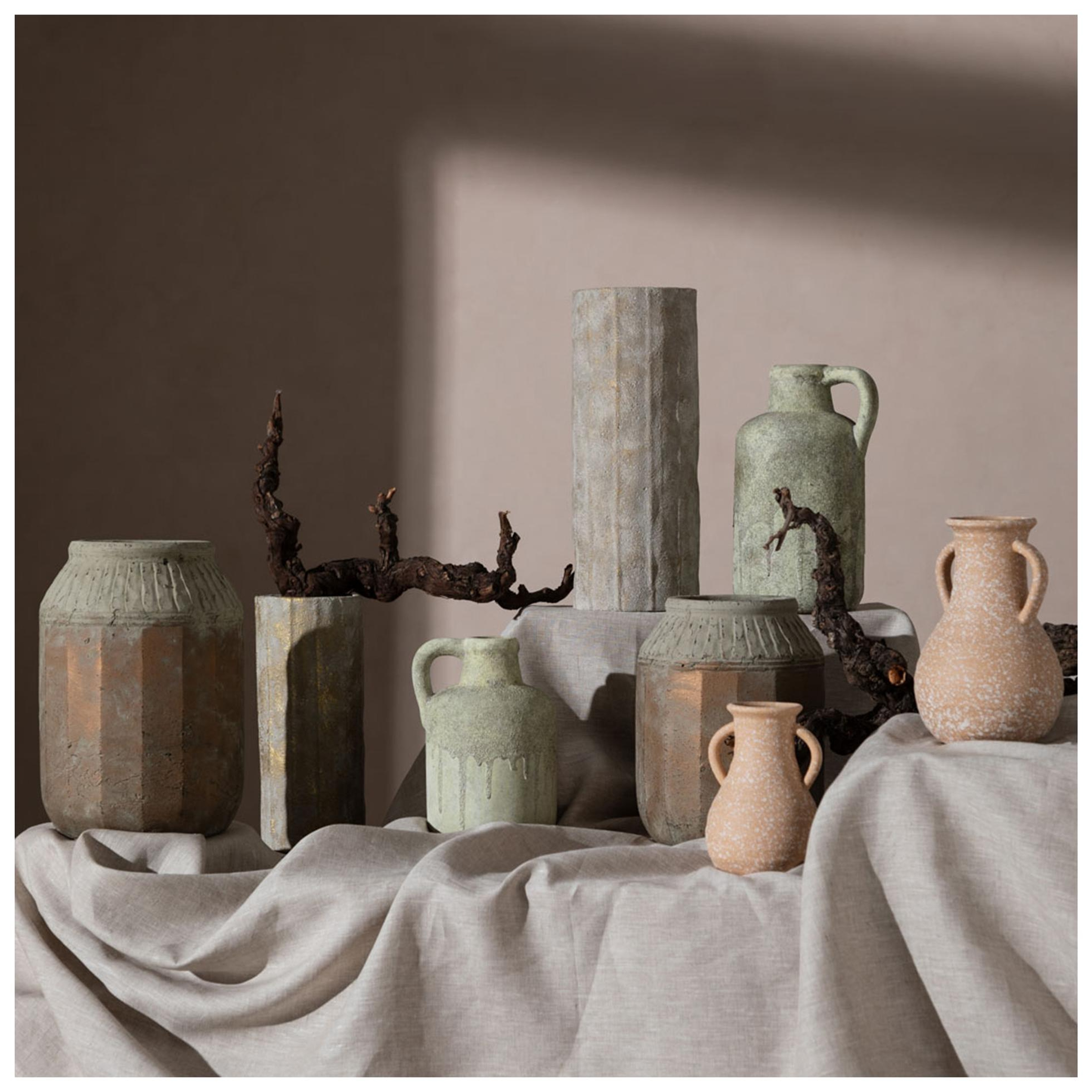 MACETA SERAMİK VAZO 12X18CM