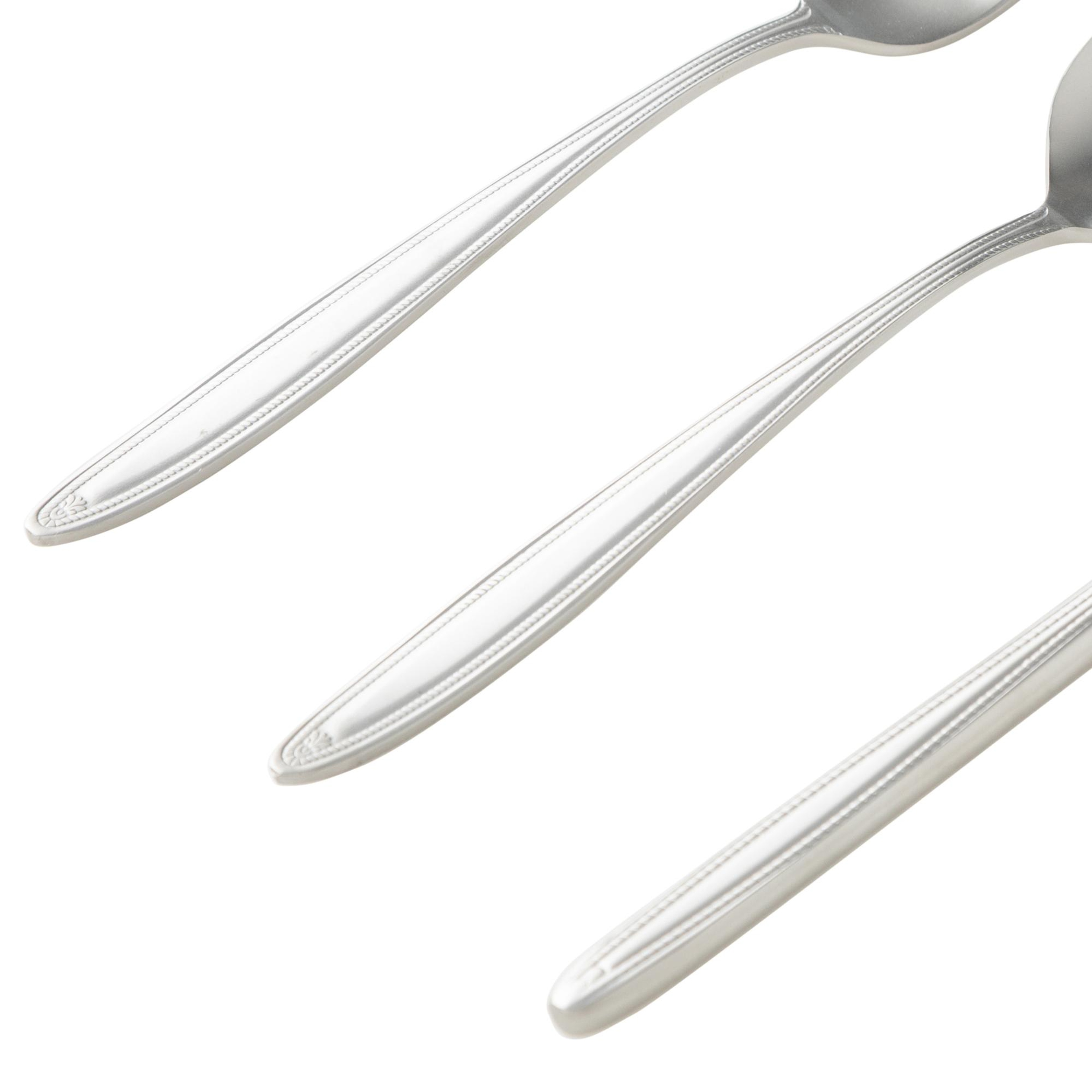 ESSEN 18 PARÇA YEMEK ÇATAL KAŞIK BIÇAK SETİ MAT GÜMÜŞ