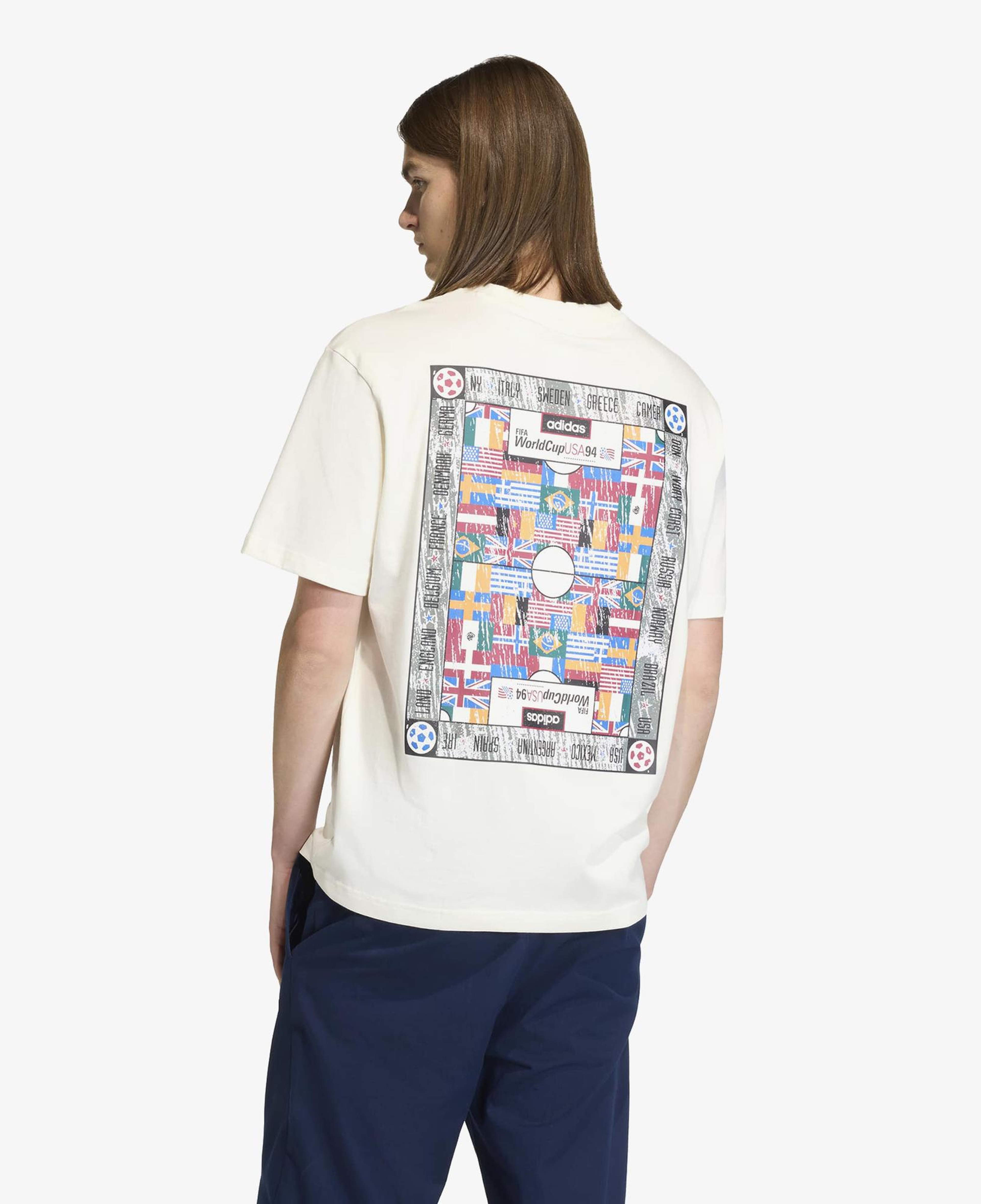 adidas Archive Country Flag Erkek Beyaz T-Shirt