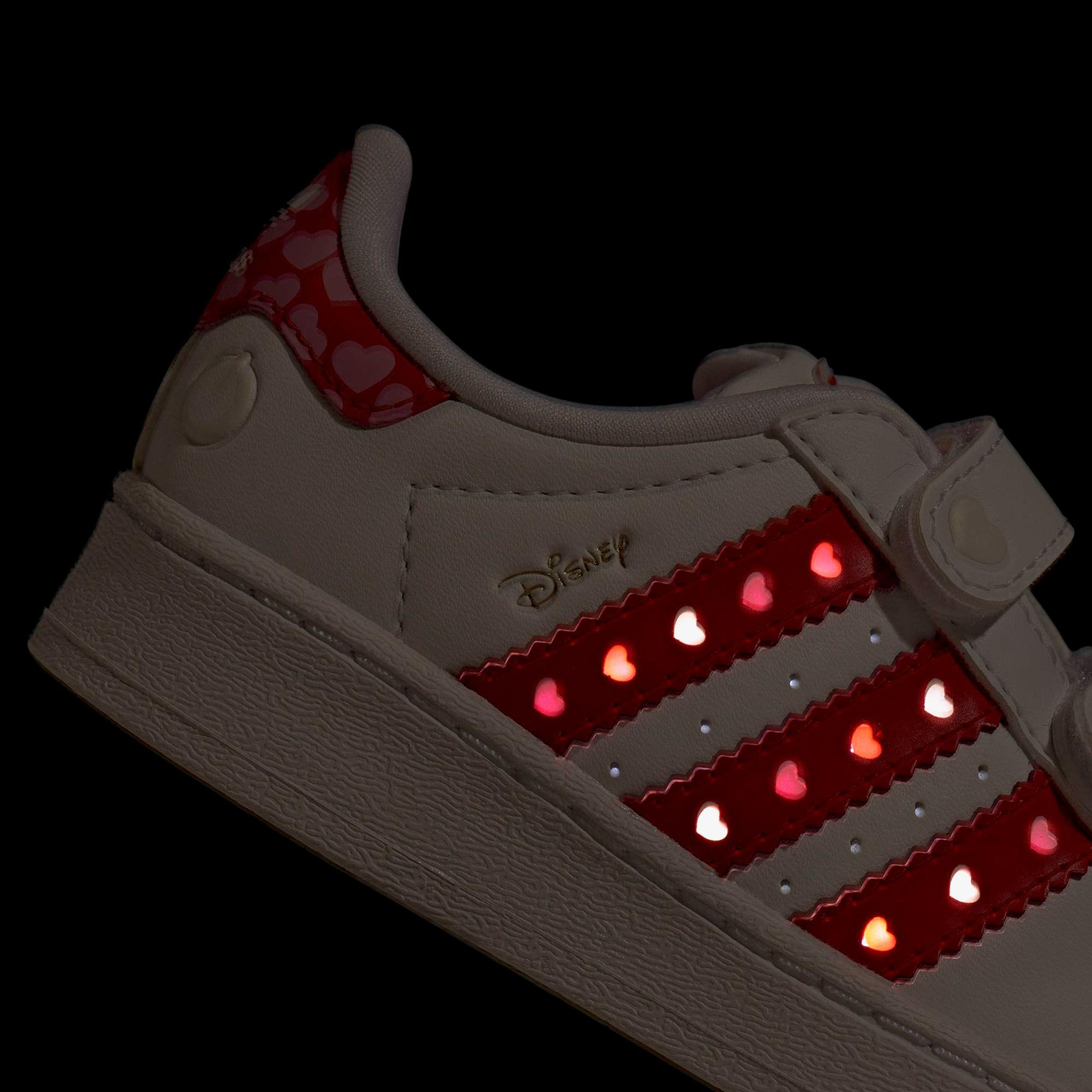 adidas x Disney Superstar Led Lights Bebek Beyaz Spor Ayakkabı