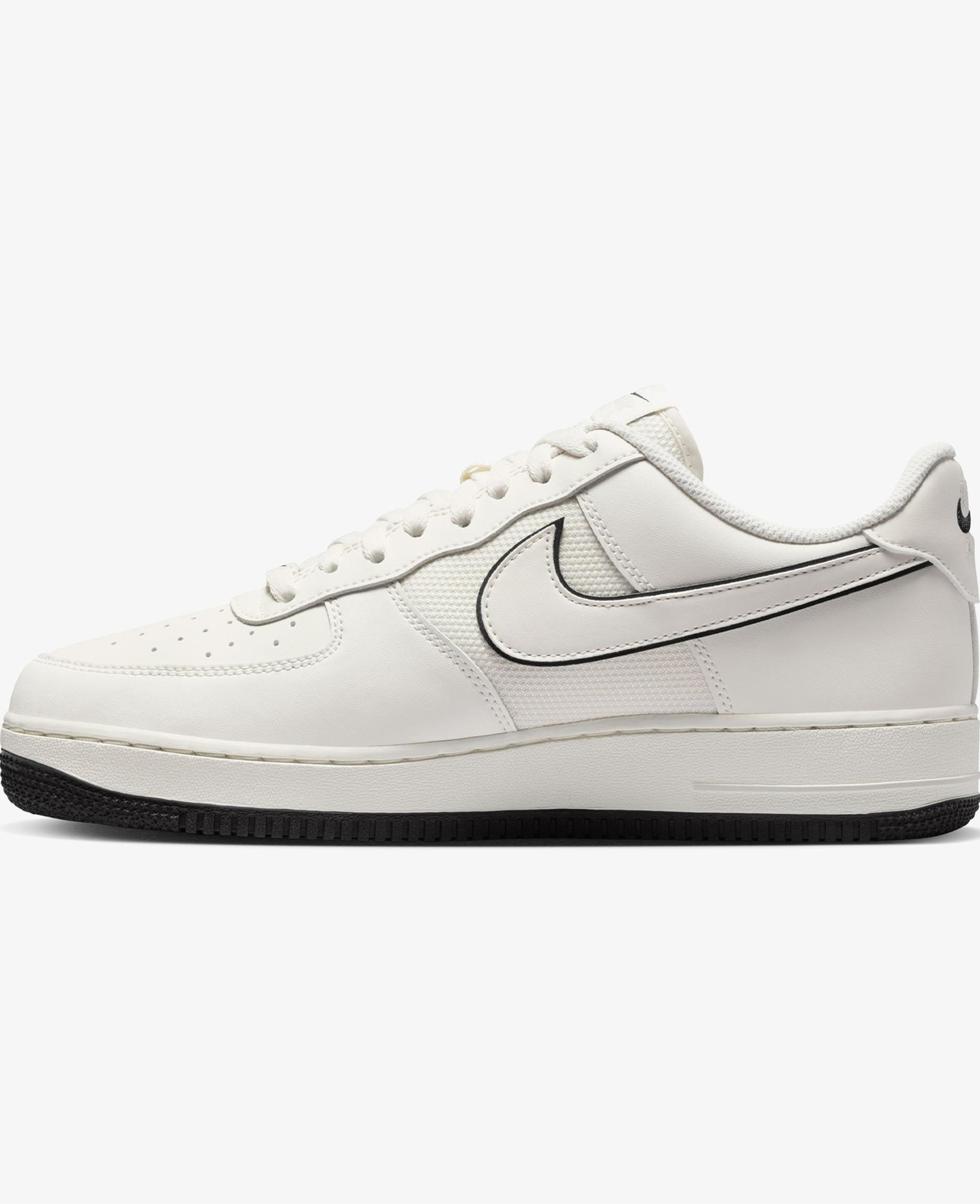 Nike Air Force 1 '07 Erkek Krem Rengi Spor Ayakkabı