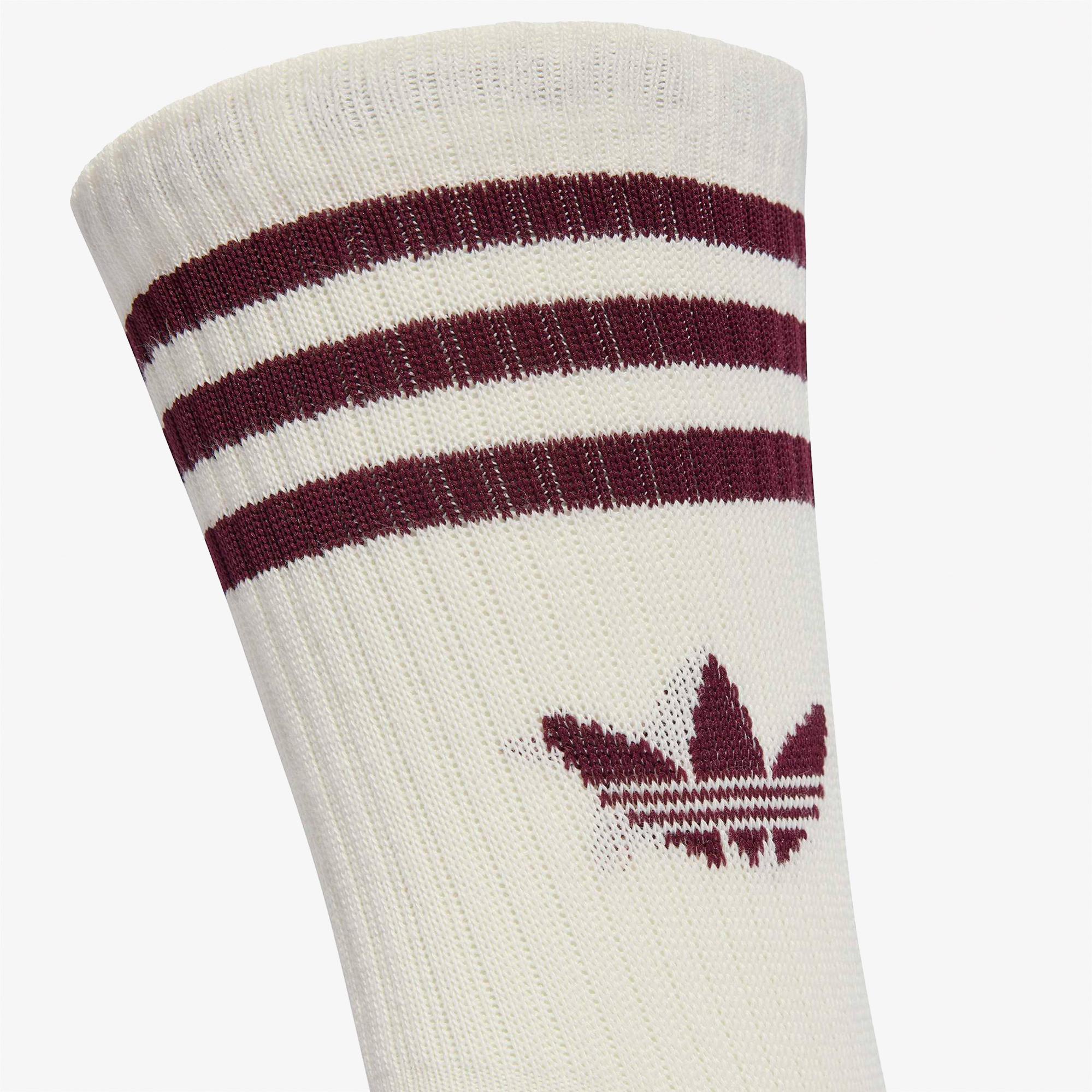 adidas 3-Stripes 3' lü Unisex Renkli Çorap
