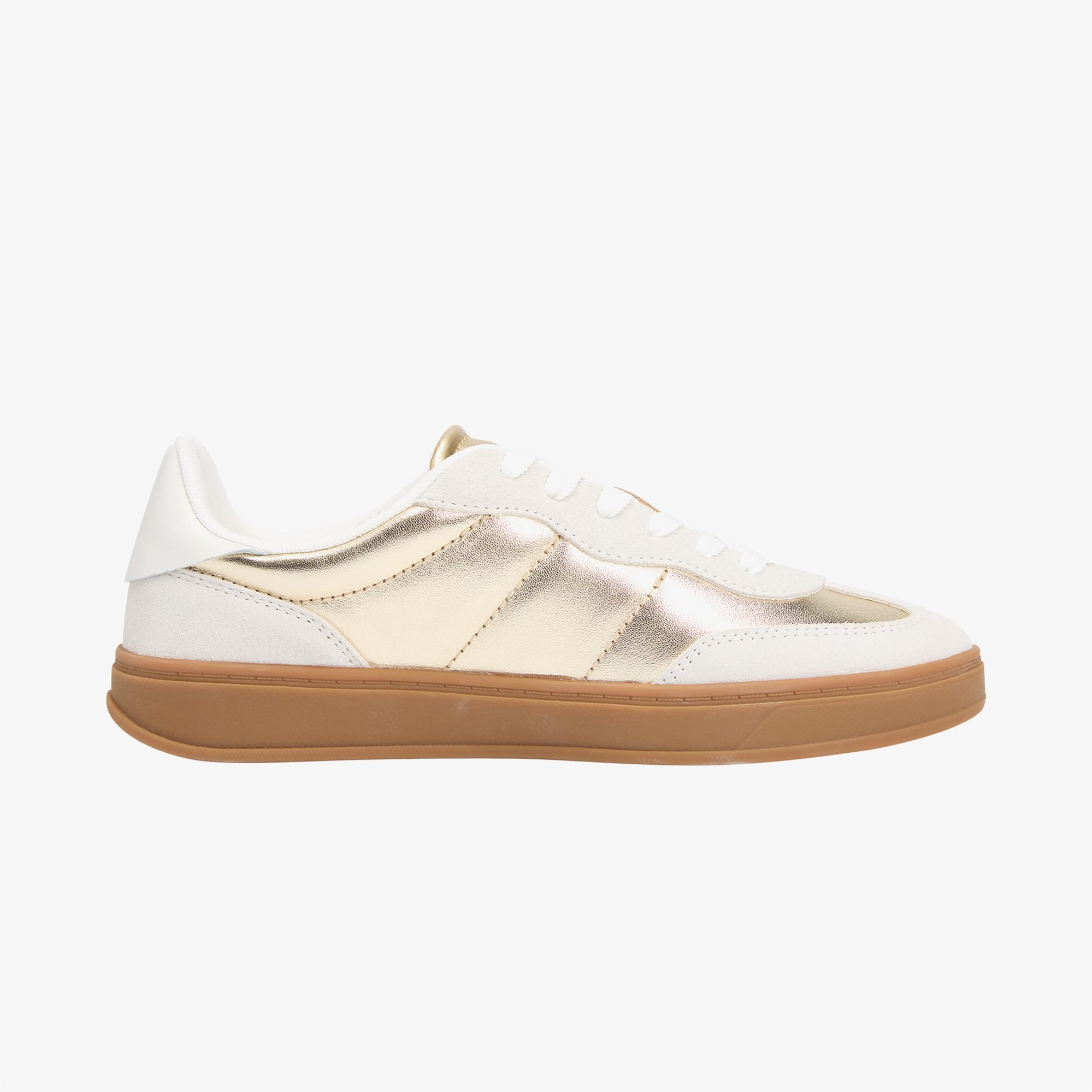 Tommy Hilfiger Jackie Kadın Altın Sneaker