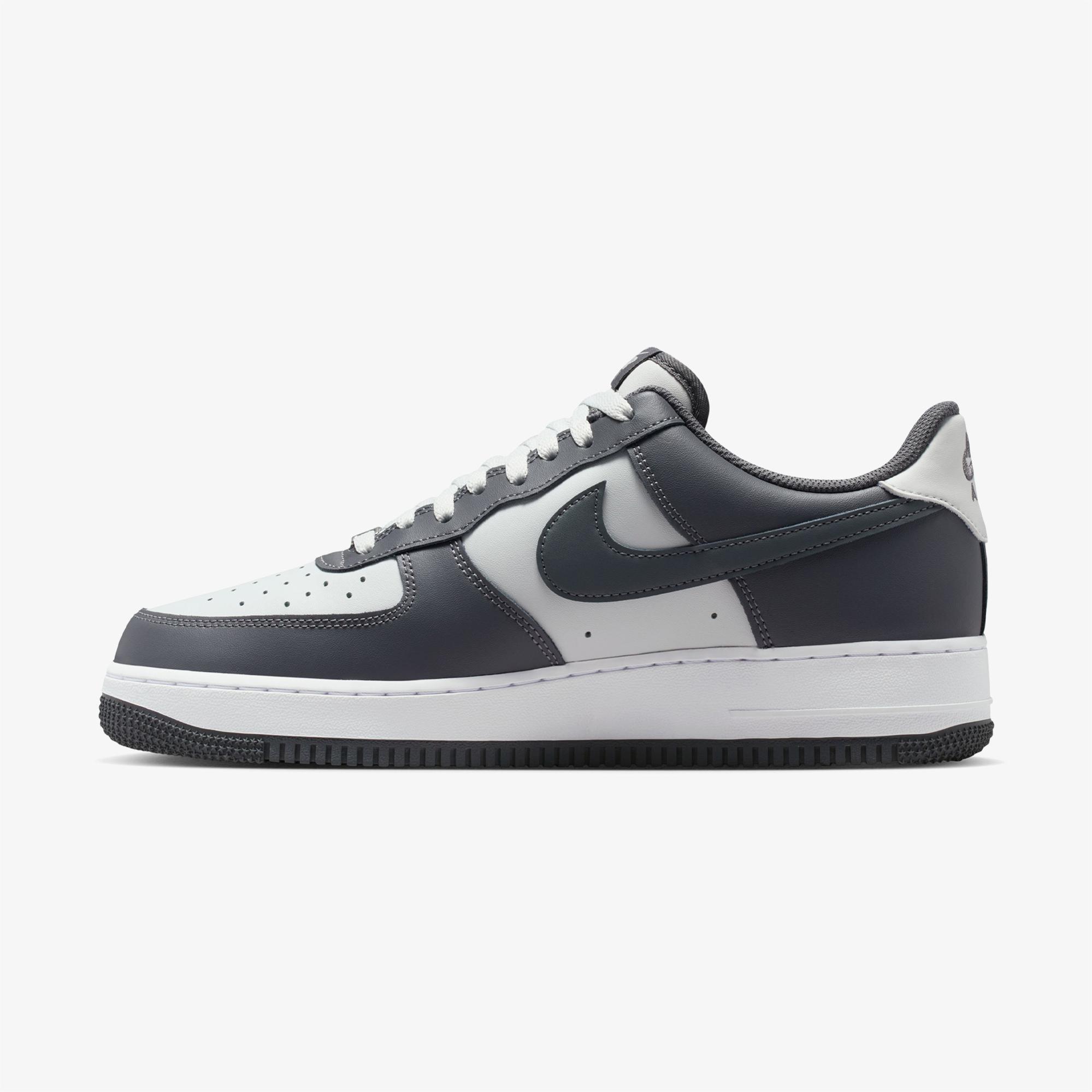 Nike Air Force 1 '07 Erkek Gri Spor Ayakkabı