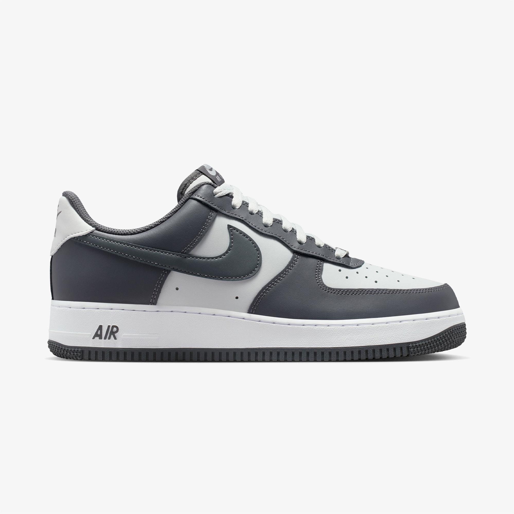 Nike Air Force 1 '07 Erkek Gri Spor Ayakkabı