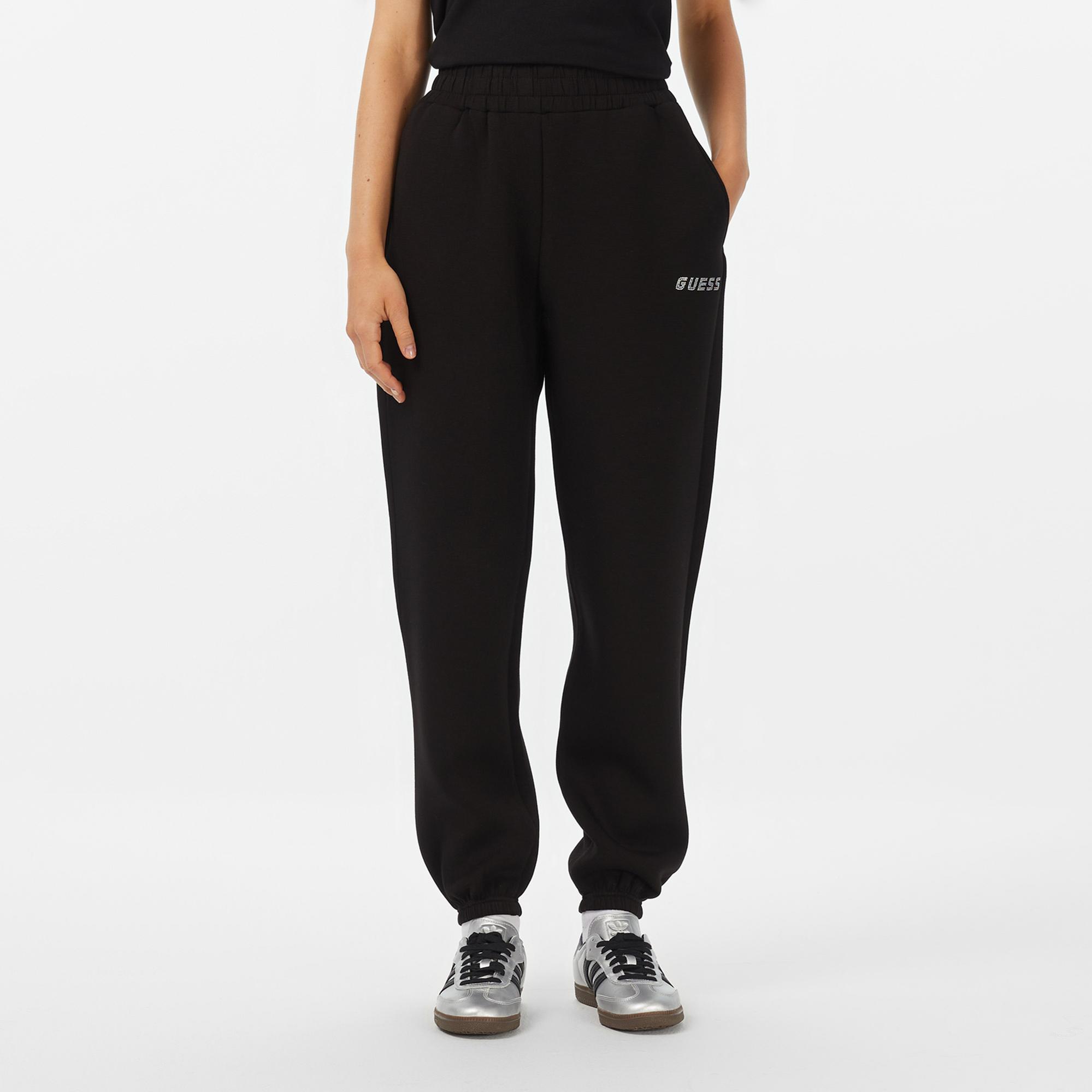 Guess Cecilia Scuba Kadın Siyah Eşofman Altı