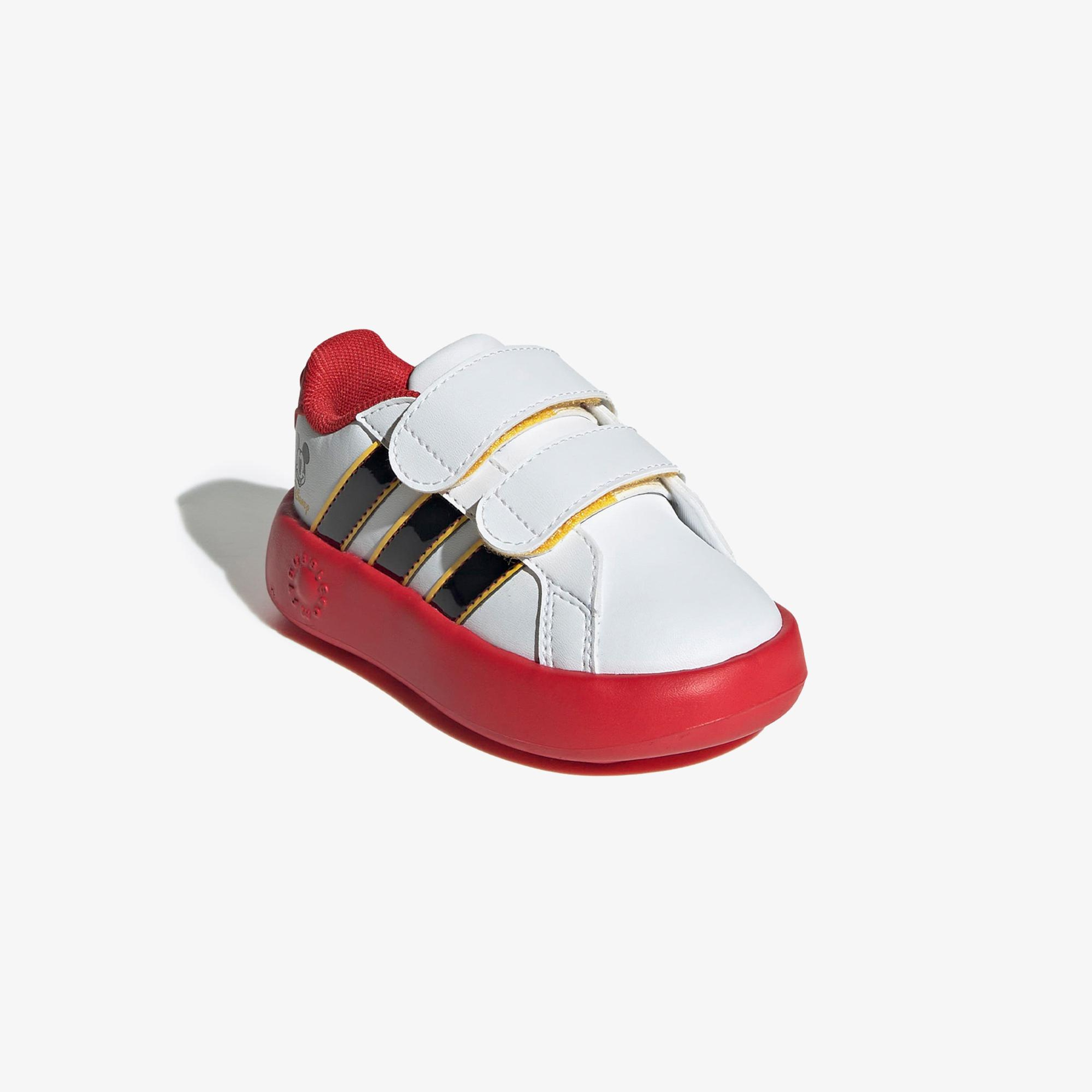 adidas Grand Court Mickey Çocuk Beyaz Sneaker