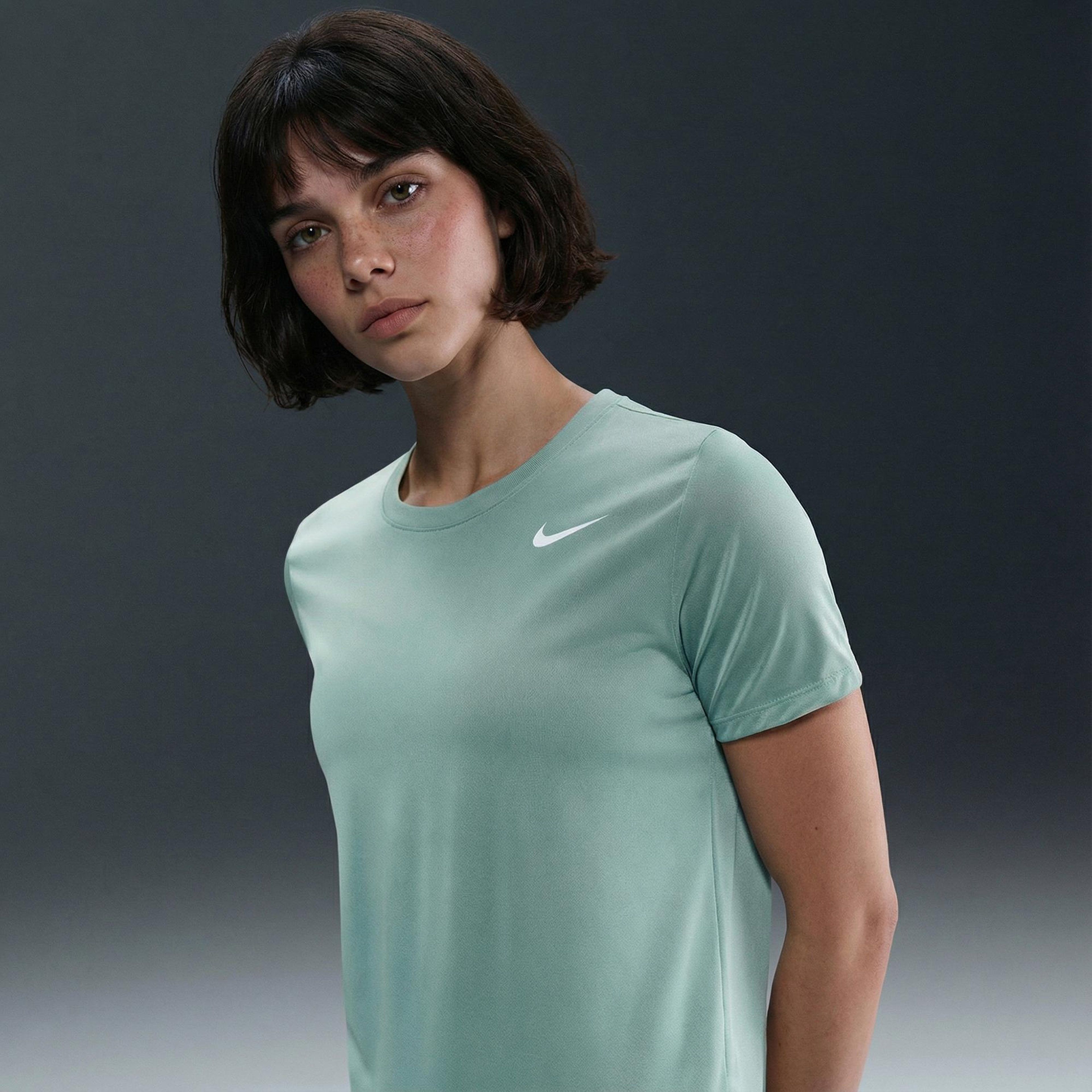 Nike Dri-Fit Kadın Yeşil T-Shirt