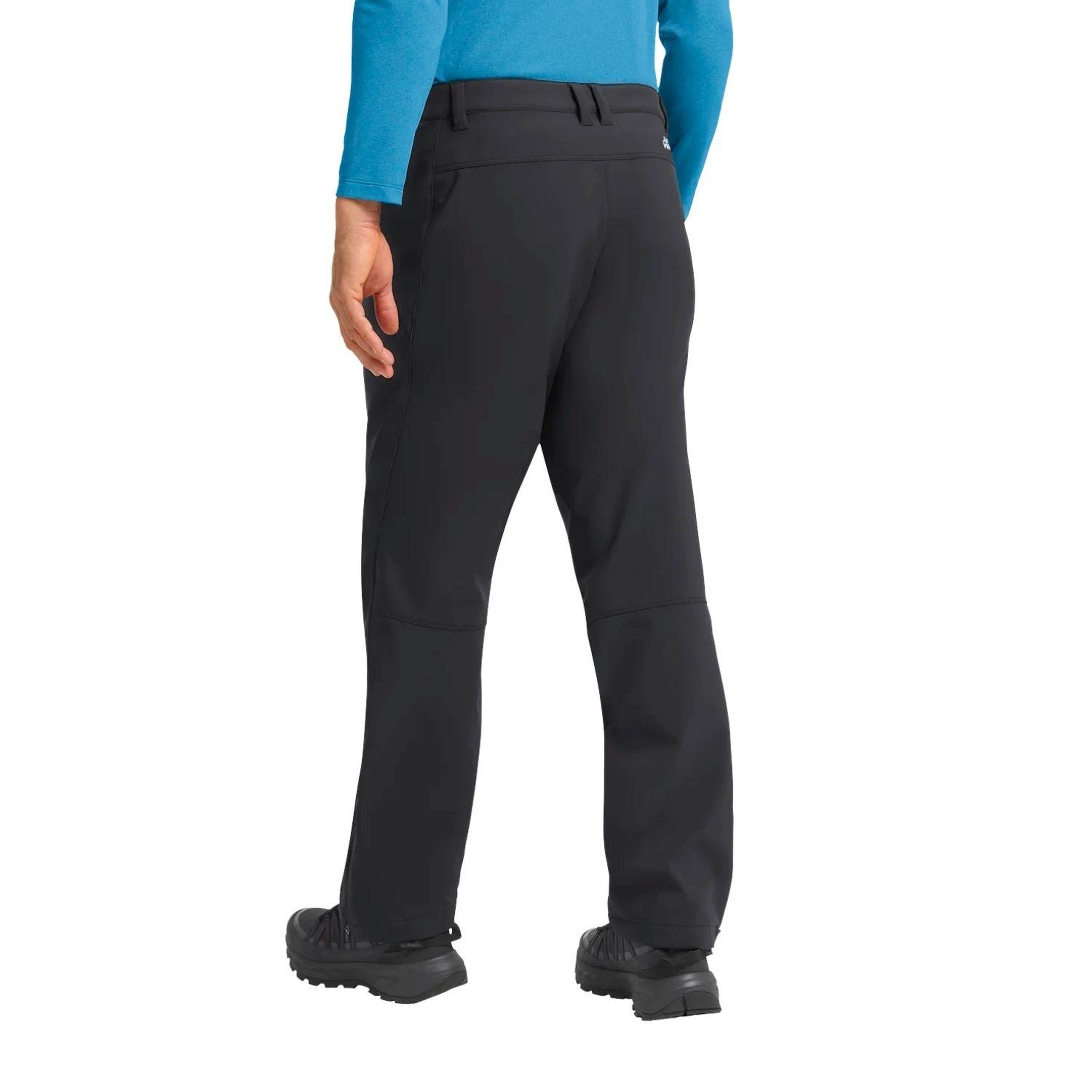 Jack Wolfskin Trek Terrain Pants Erkek Siyah Outdoor Pantolonu