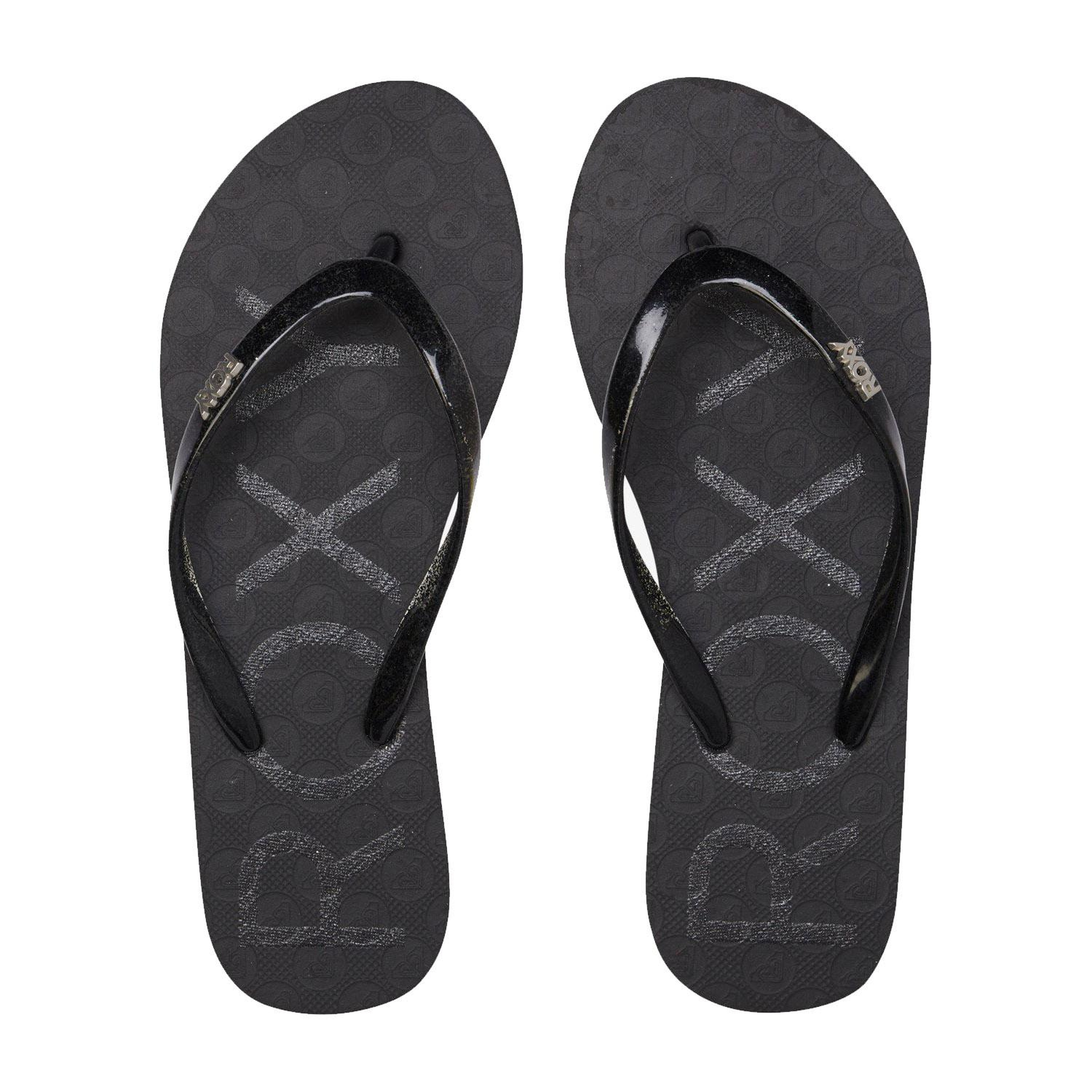 Roxy Viva Sparkle Kadın Siyah Terlik