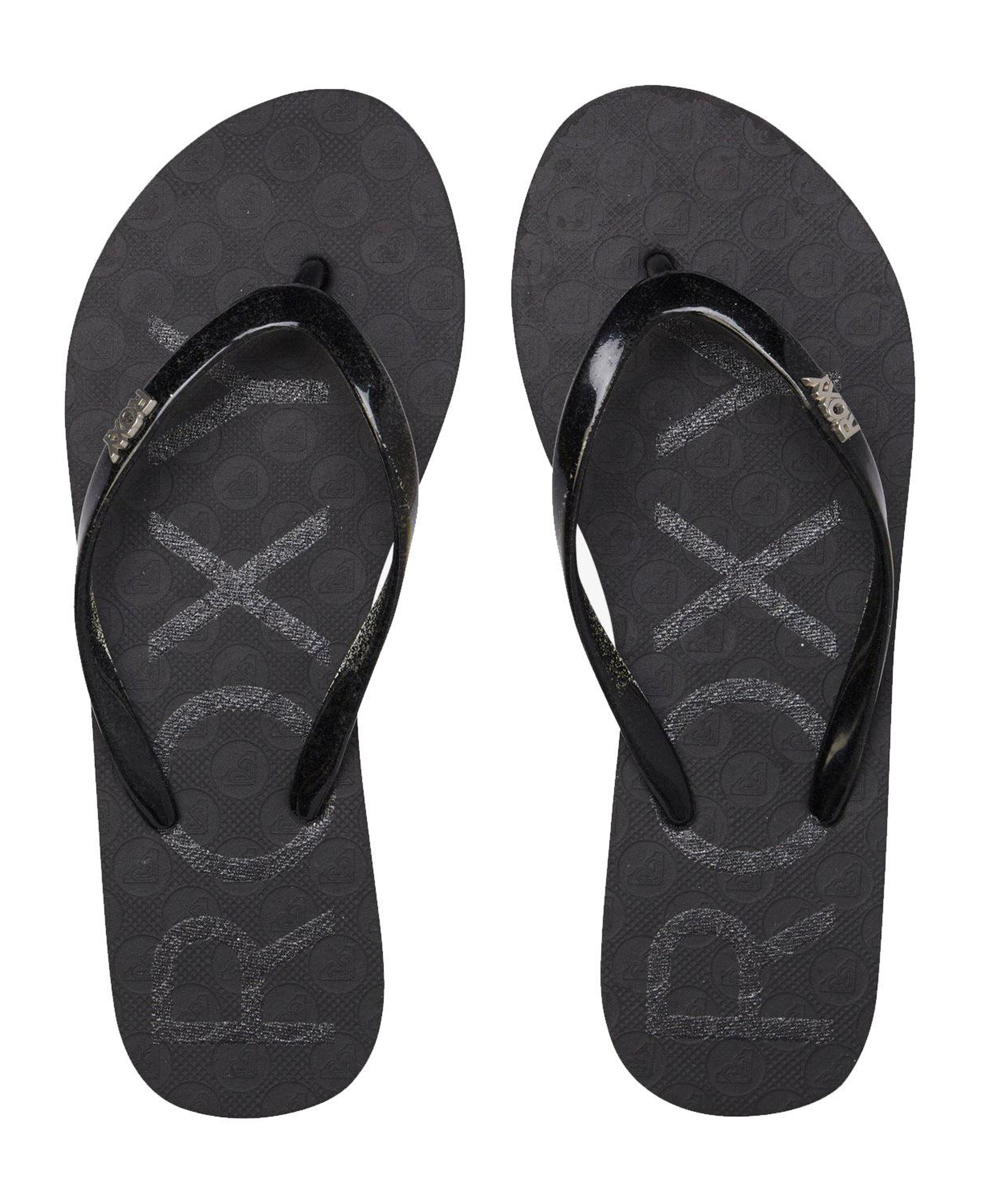 Roxy Viva Sparkle Kadın Siyah Terlik