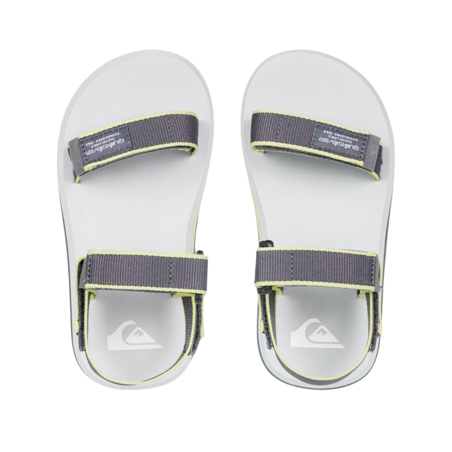 Quiksilver Monkey Caged Youth Erkek Çocuk Gri Terlik