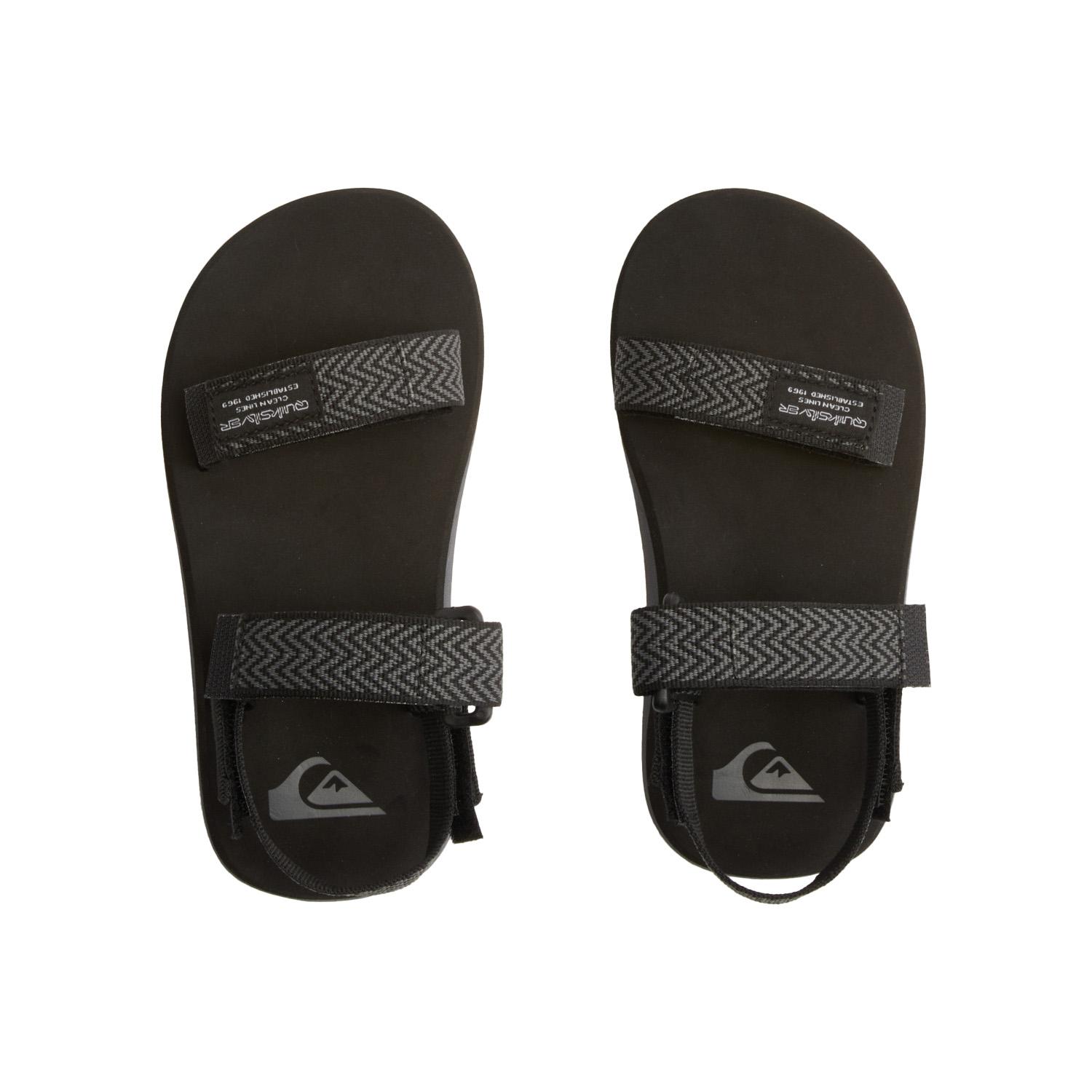 Quiksilver Monkey Caged Youth Erkek Çocuk Siyah Terlik