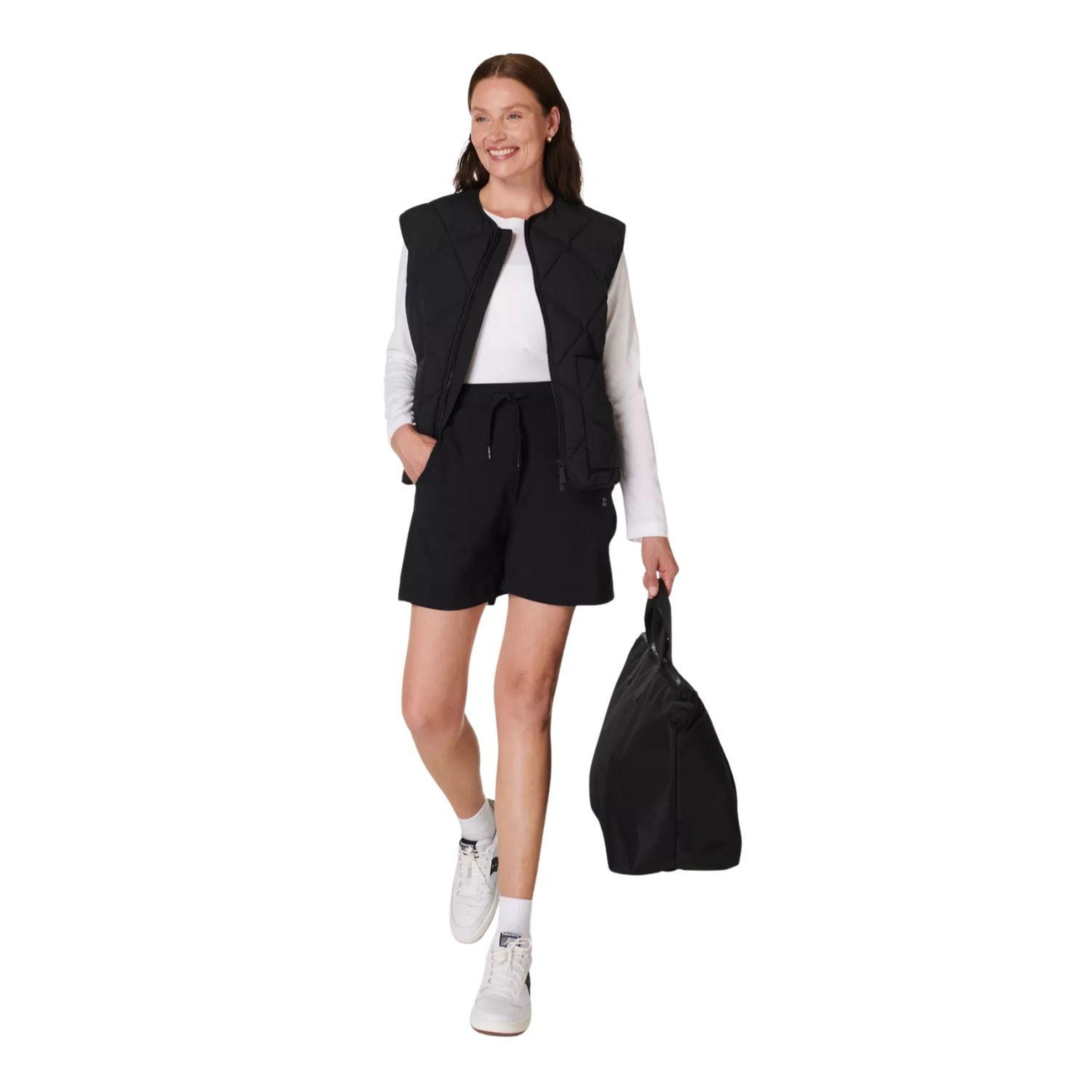 Sweaty Betty Explorer 5.5 Short Kadın Siyah Şort