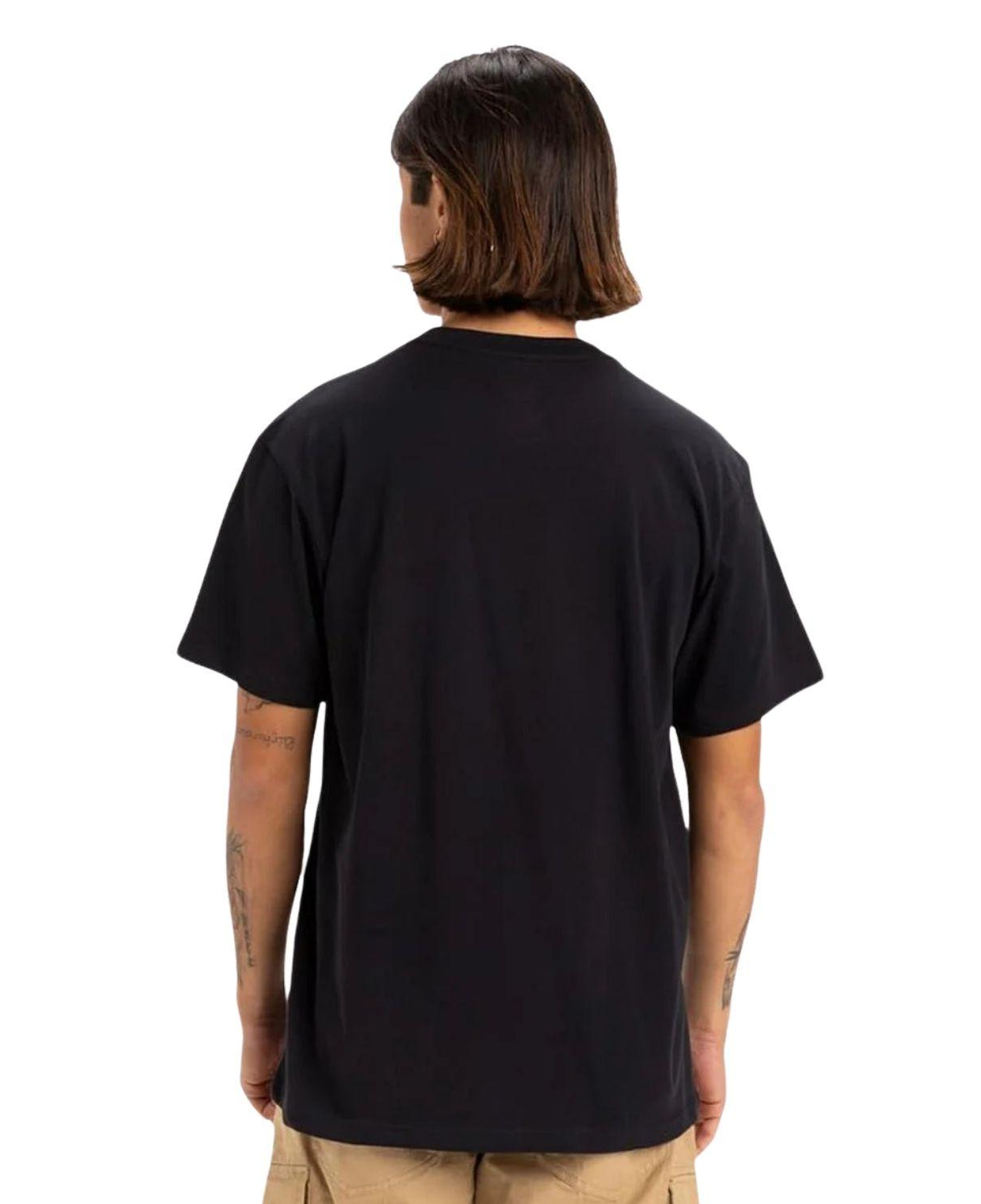 Quiksilver Retro Fade Erkek Siyah Tişört