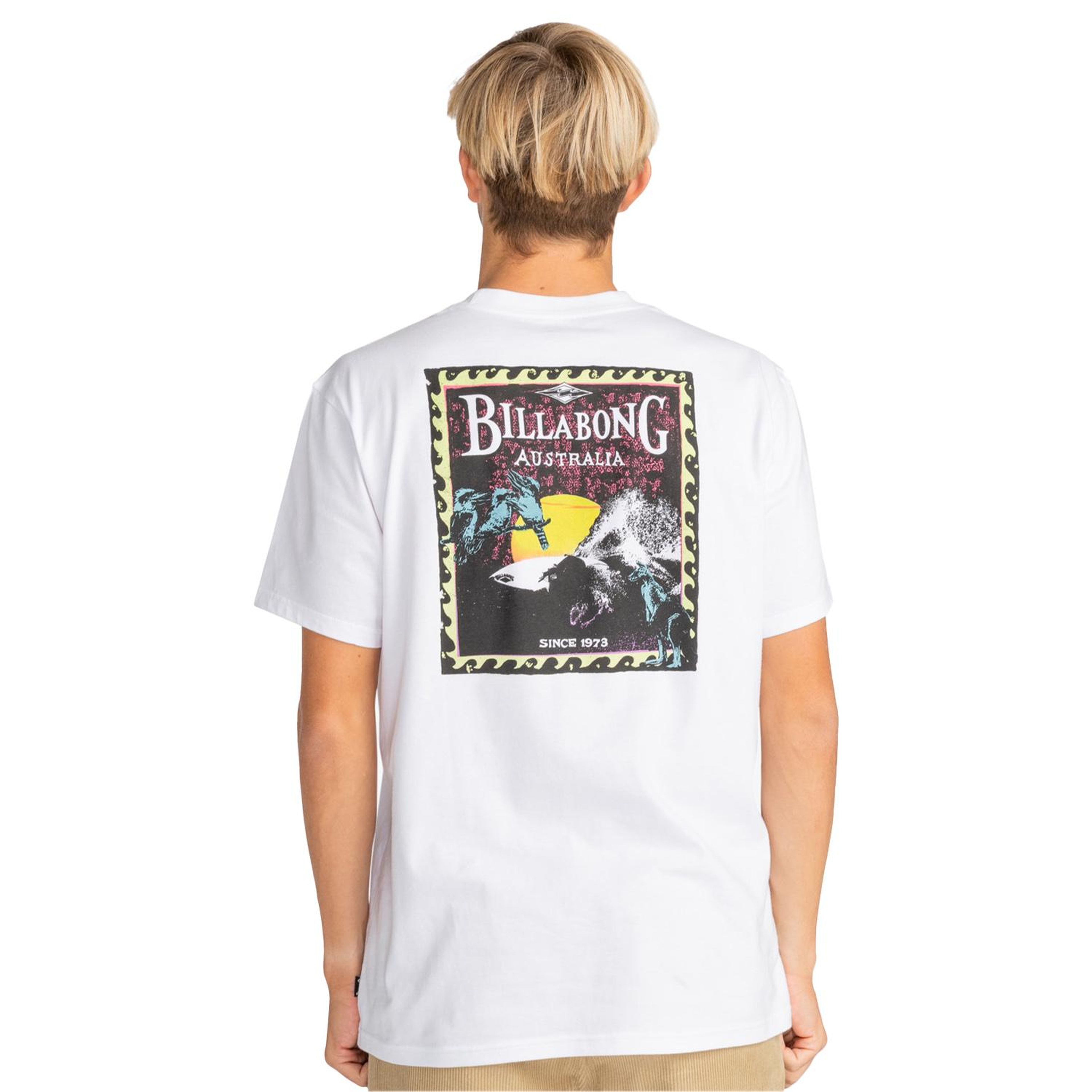 Billabong Dreamy Place Tees Erkek Beyaz Tişört