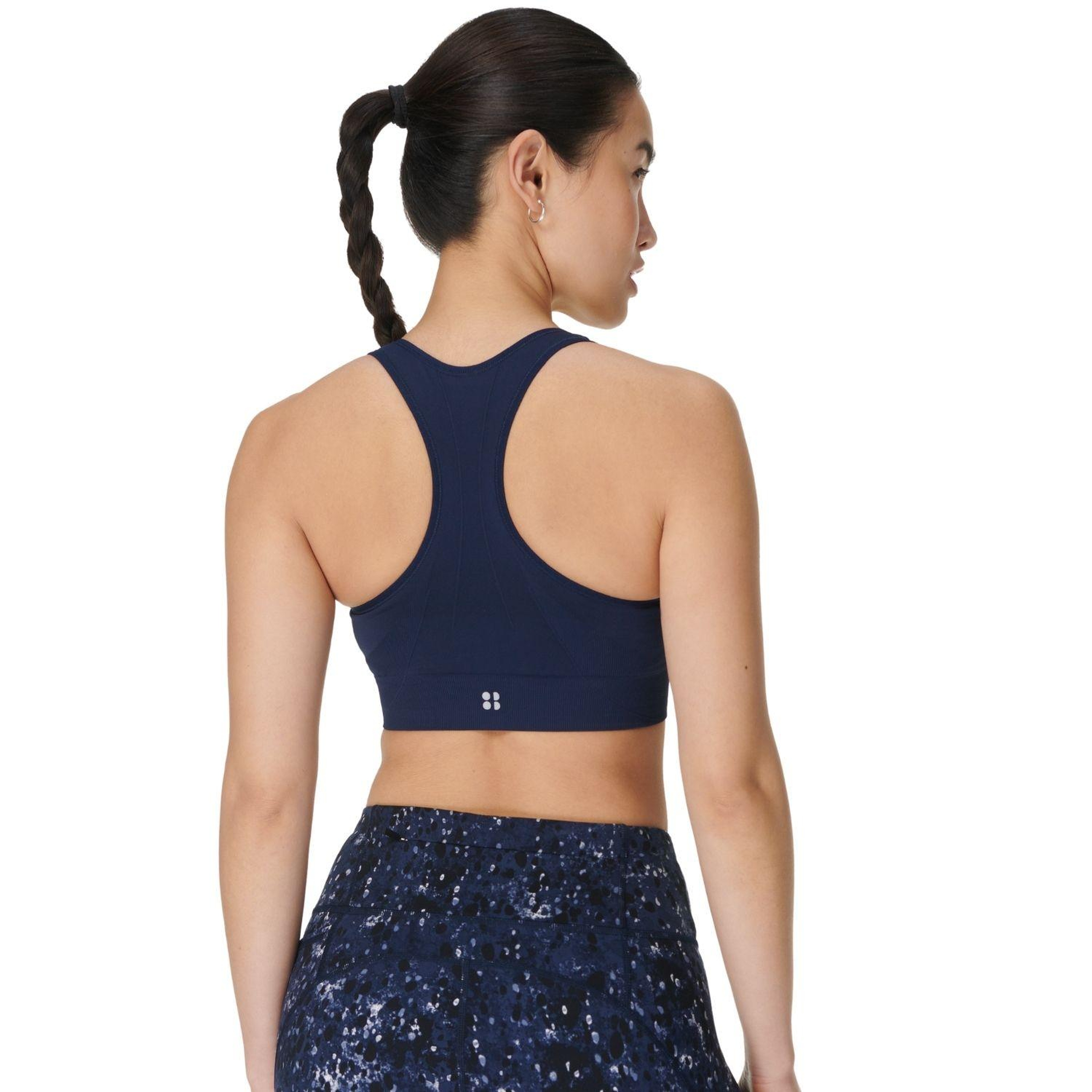 Sweaty Betty Stamina Seamless Sports Bra Kadın Mavi Fitness Bra