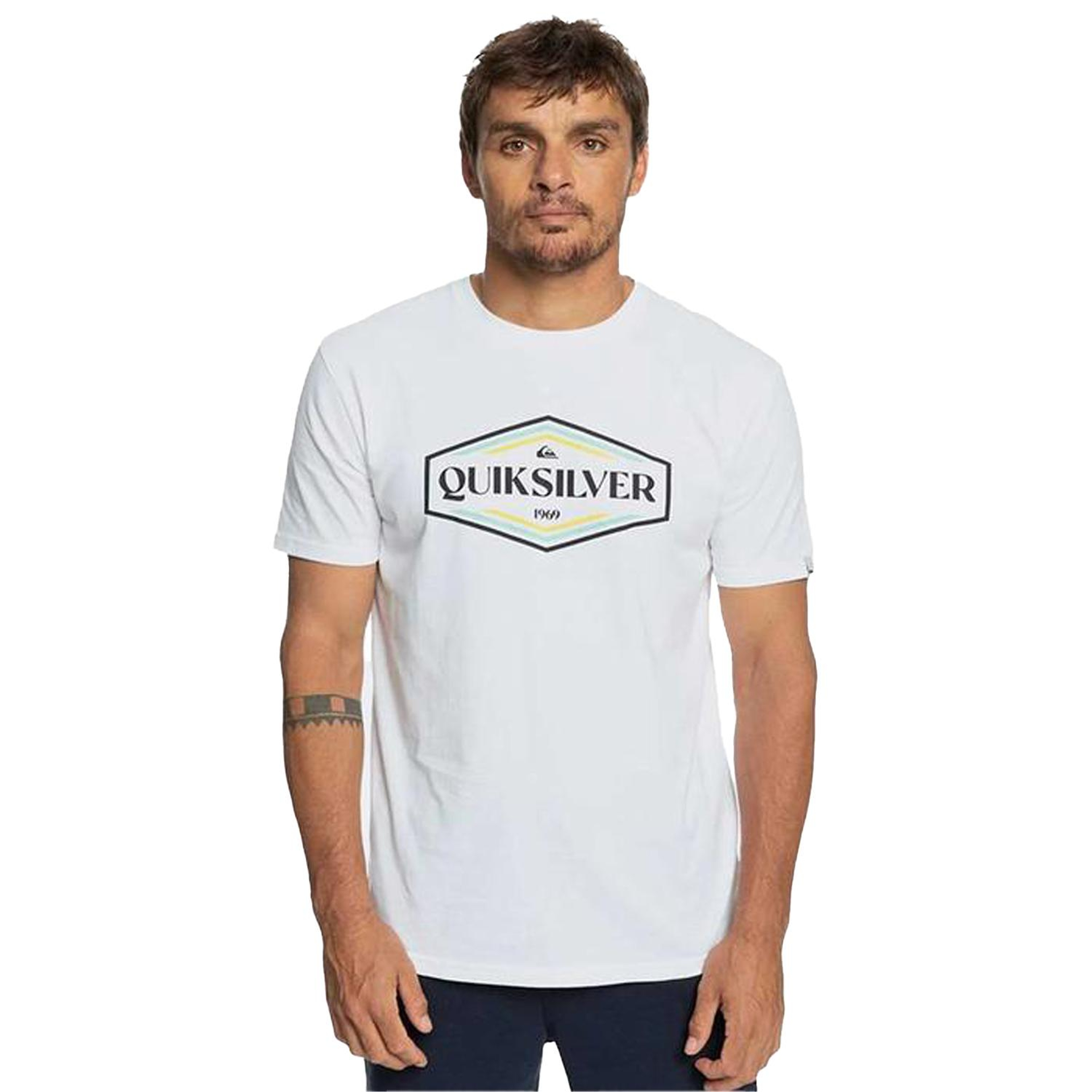Quiksilver Shapesup Erkek Renkli Tişört