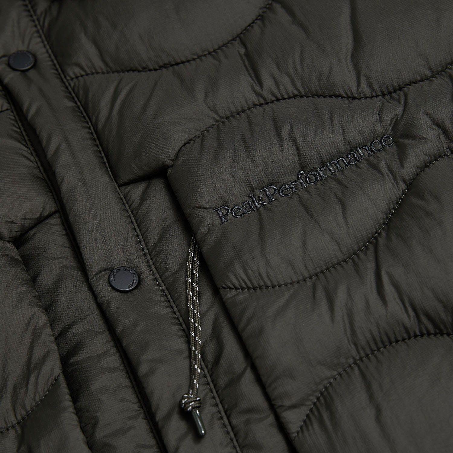 Peak Performance Helium Synthetic Overshirt Erkek Yeşil Outdoor Ceketi
